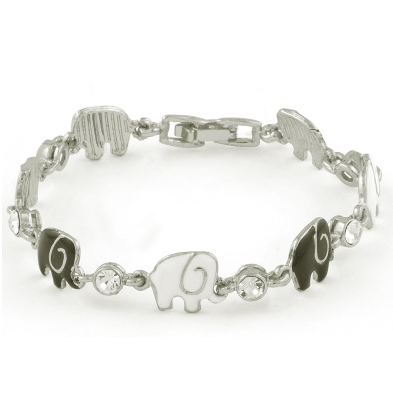 Crystal Elephant Bracelet