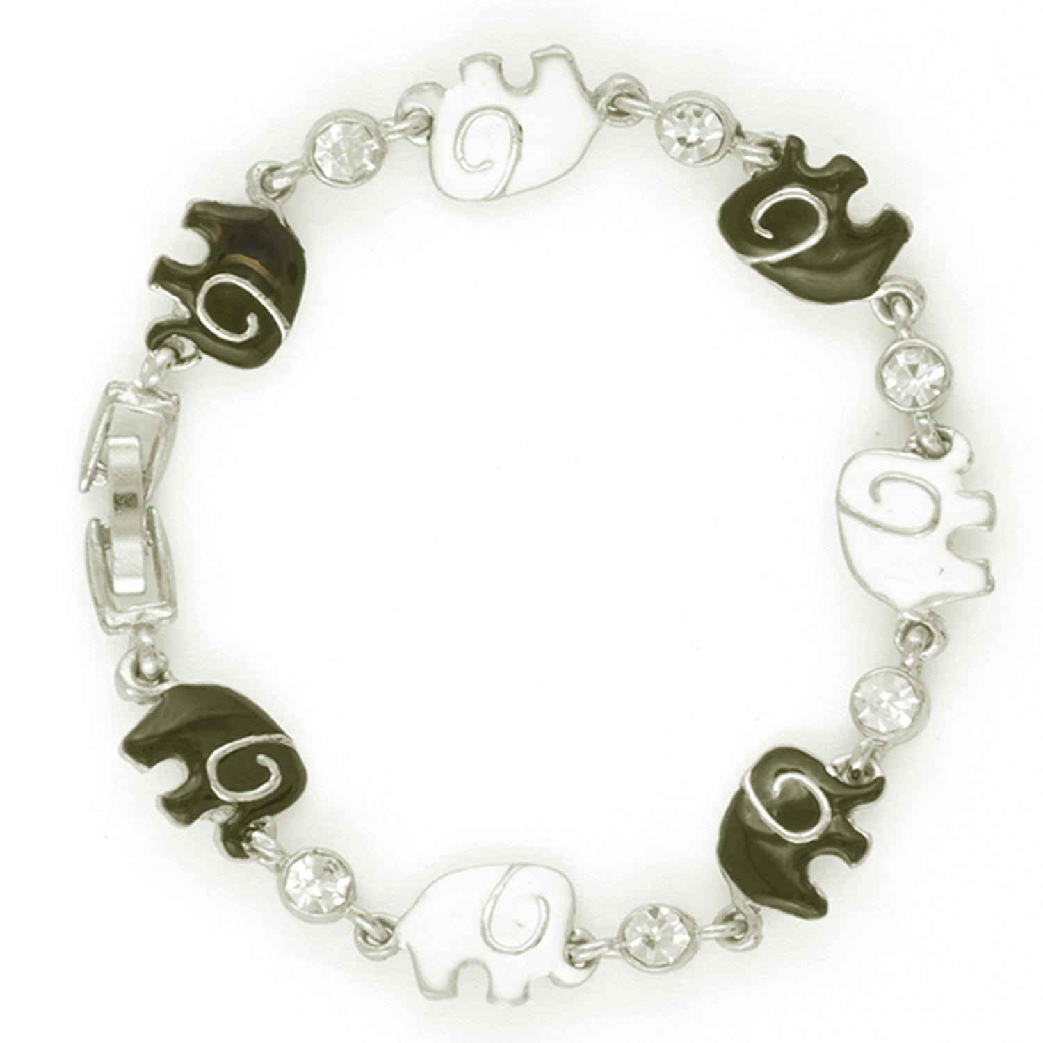 Crystal Elephant Bracelet