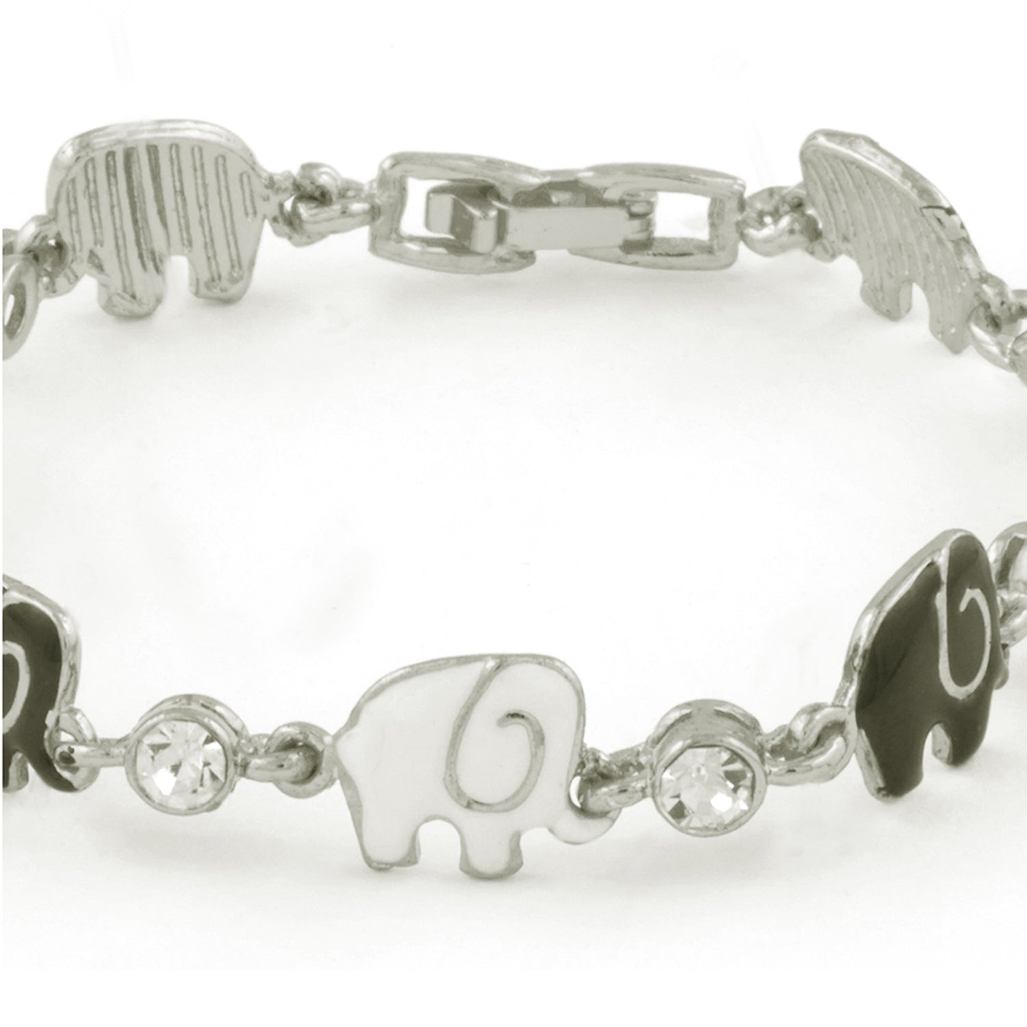 Crystal Elephant Bracelet
