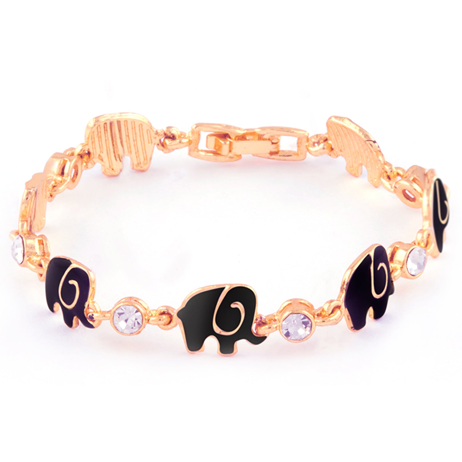 Crystal Elephant Bracelet