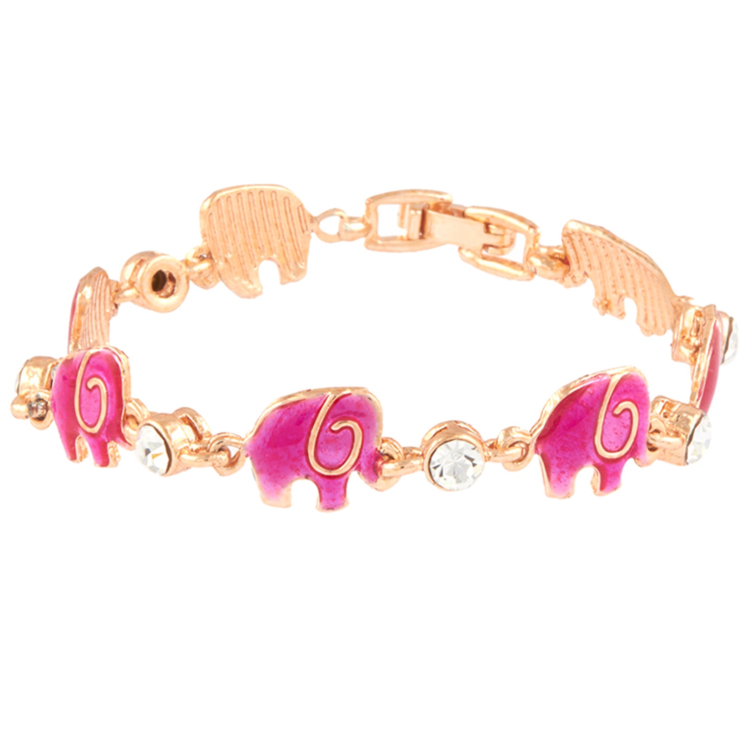 Crystal Elephant Bracelet