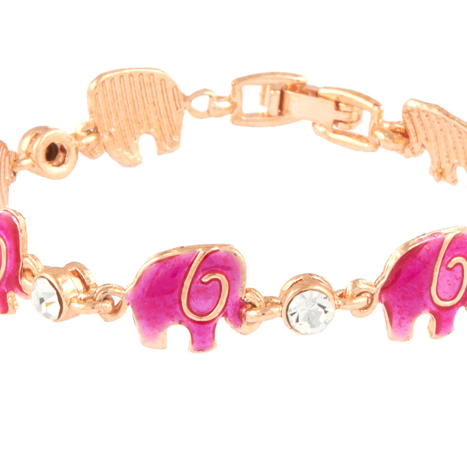 Crystal Elephant Bracelet
