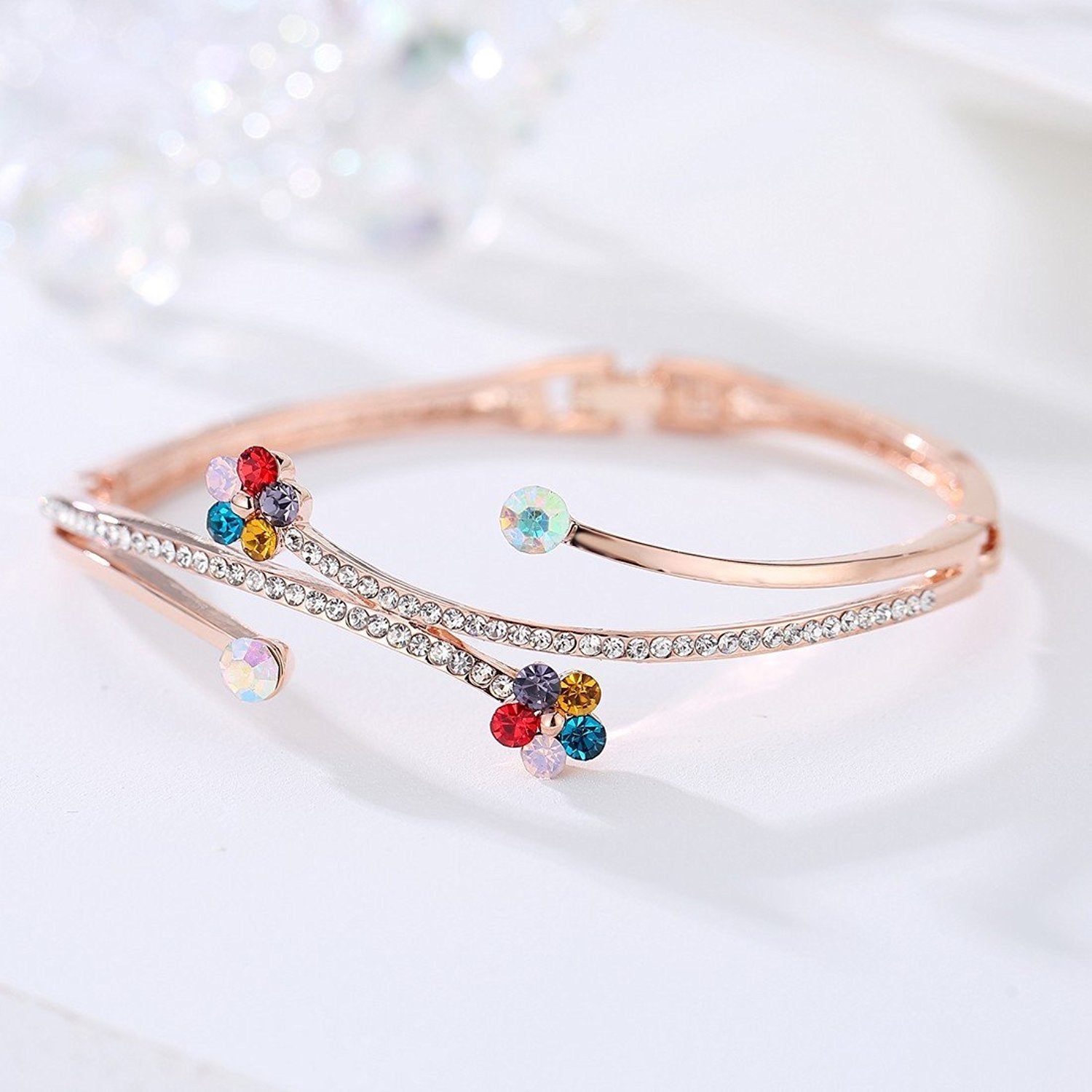 Mesmerising Crystal Bracelet