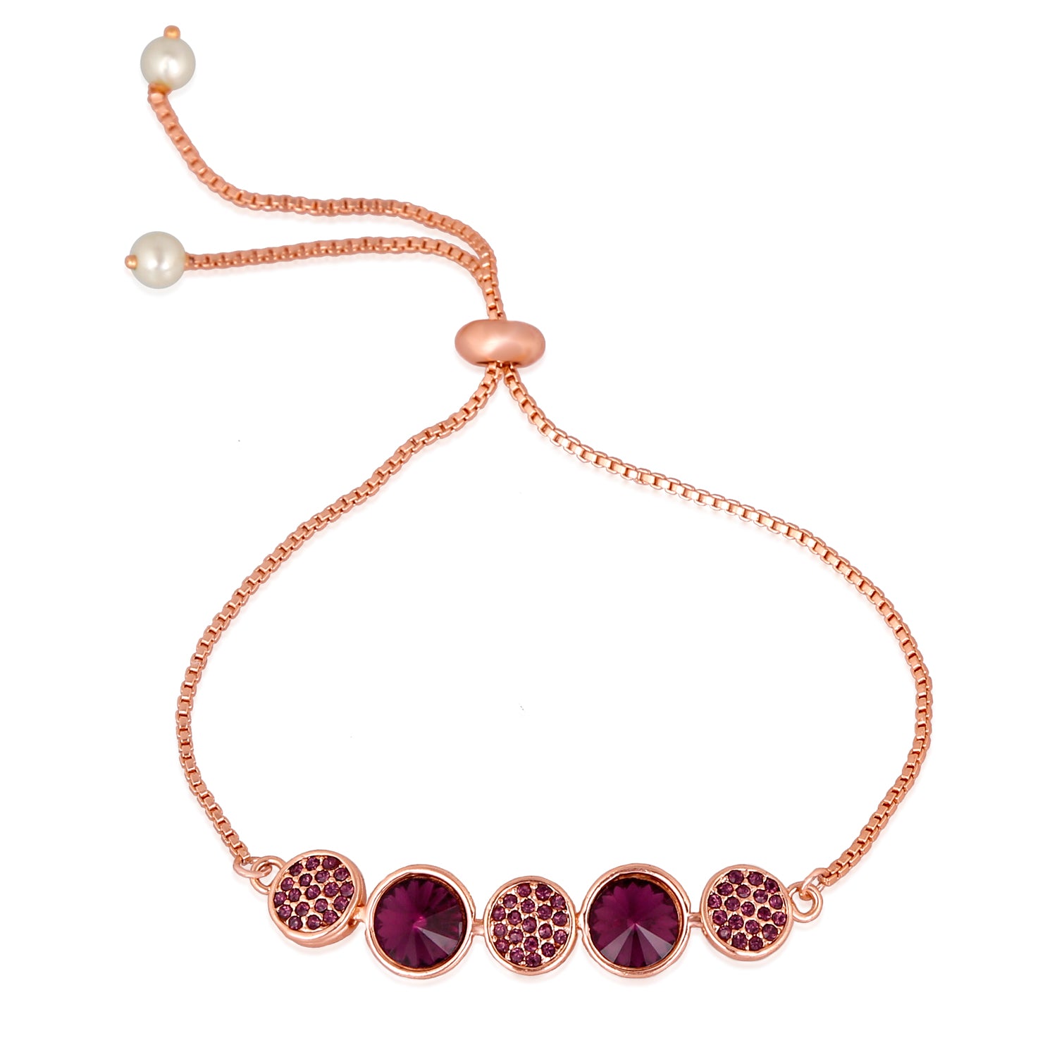 Exclusive Gleaming Crystal Link Bracelet