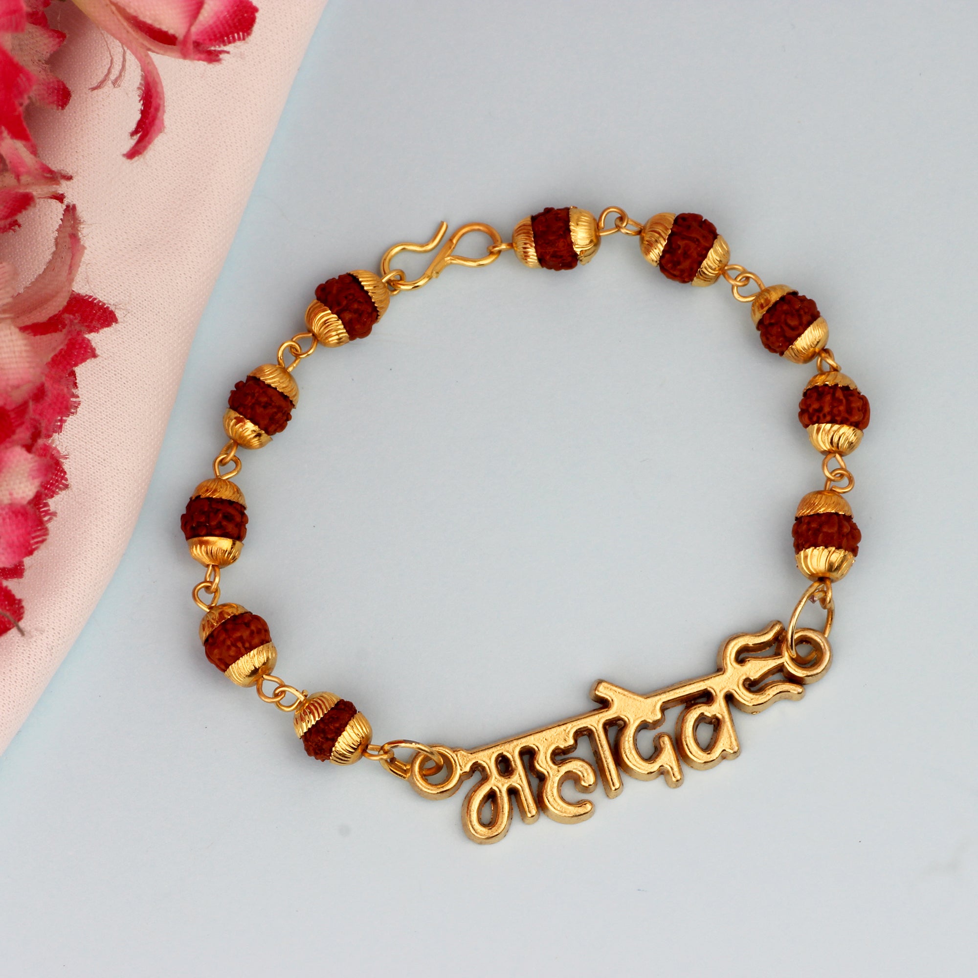 Mahadev Trishul Rudraksh Bracelet