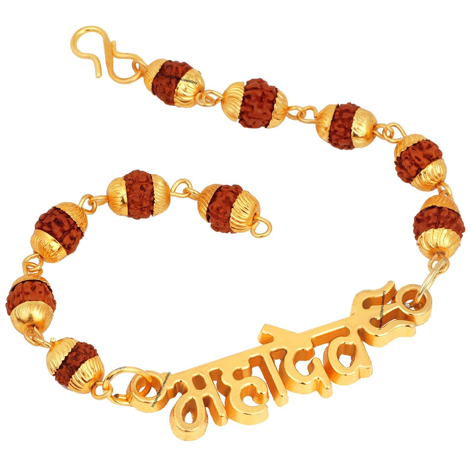 Mahadev Trishul Rudraksh Bracelet
