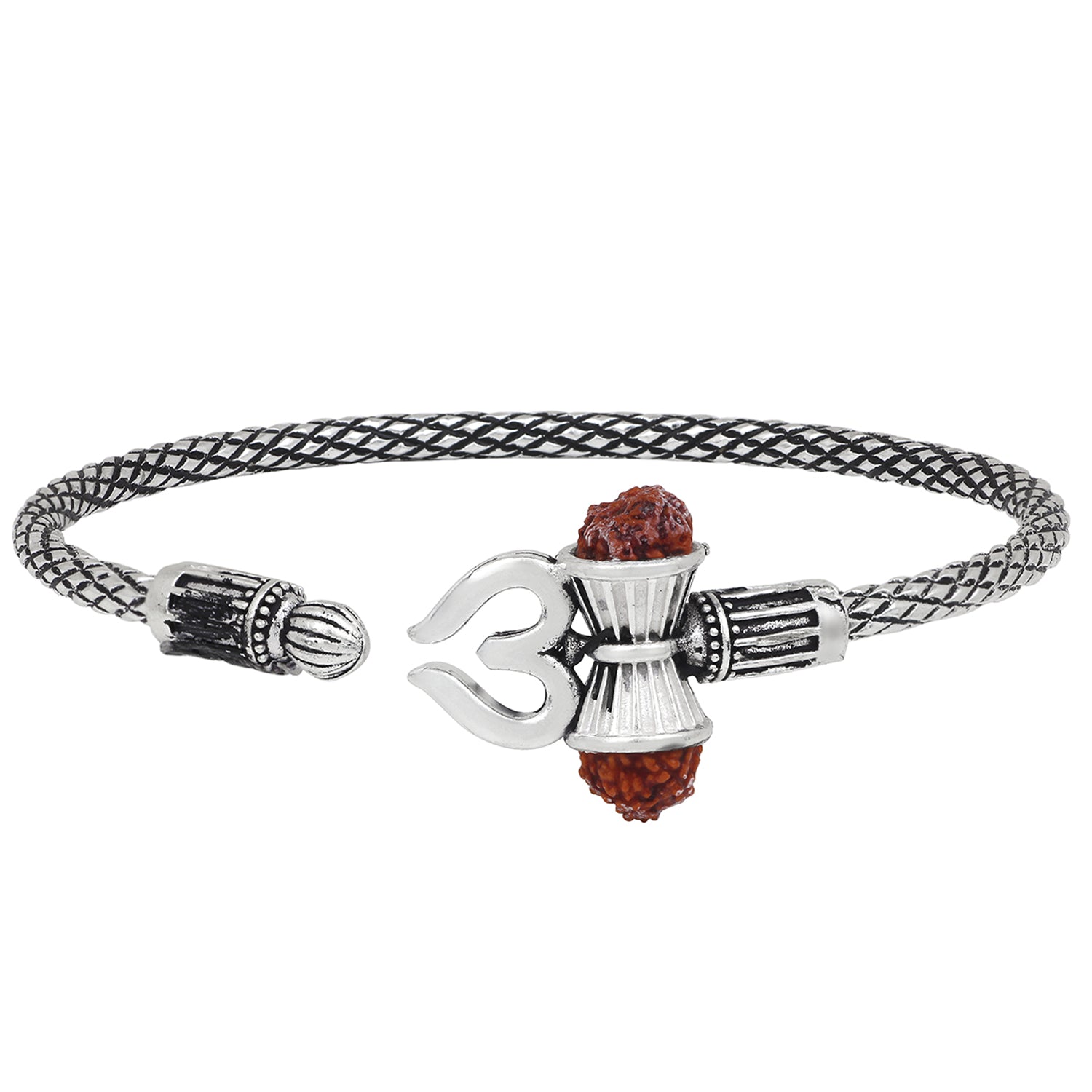 Trishul Damroo Designer Unisex Cuff Kada Bracelet