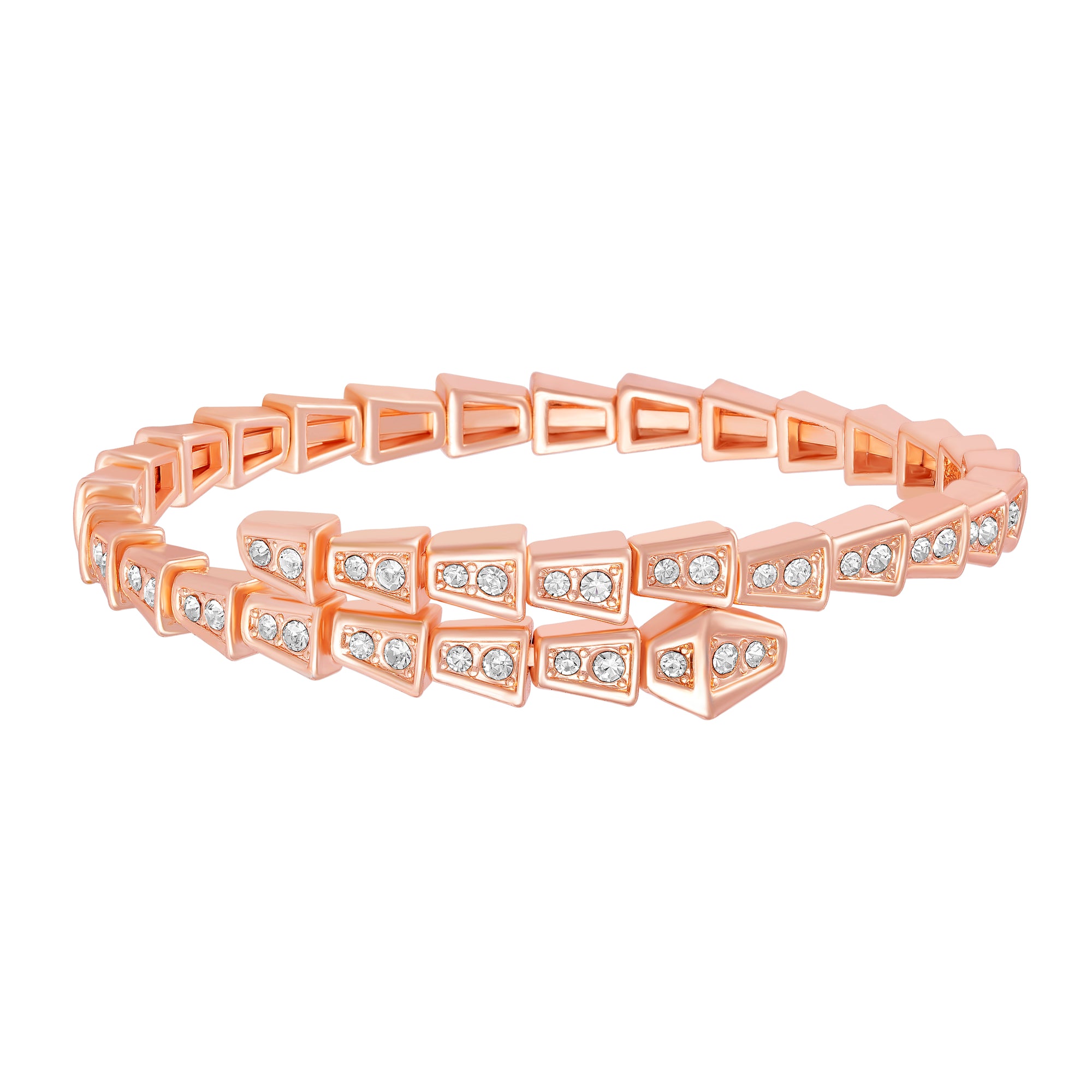 Dual Side Spikes Adjustable Bracelet