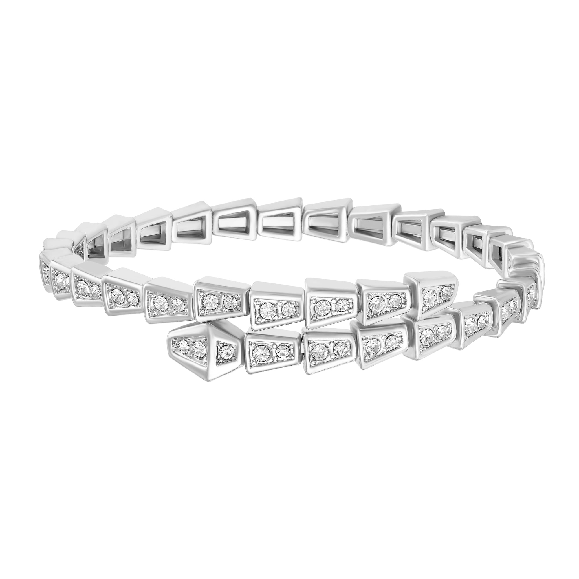 Dual Side Spikes Adjustable Bracelet