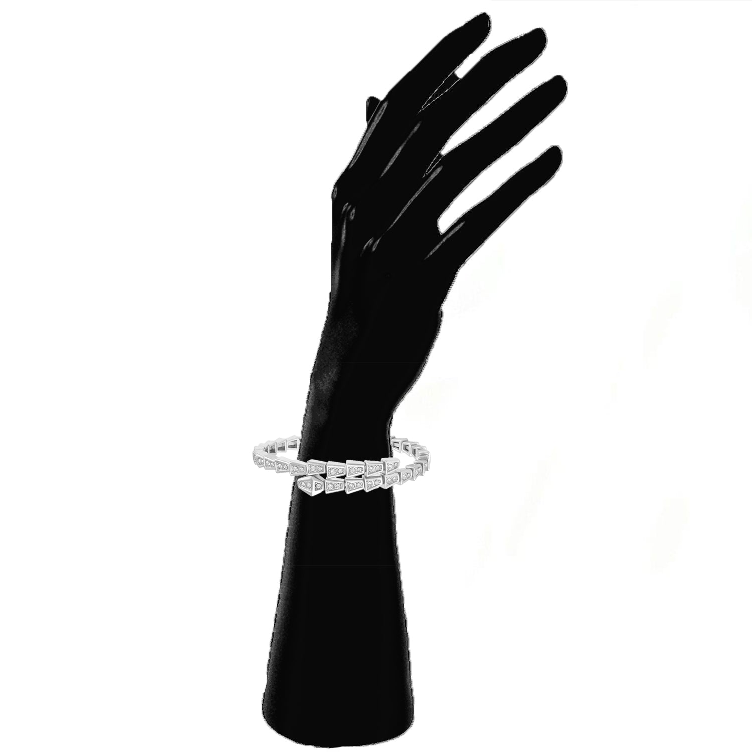 Dual Side Spikes Adjustable Bracelet