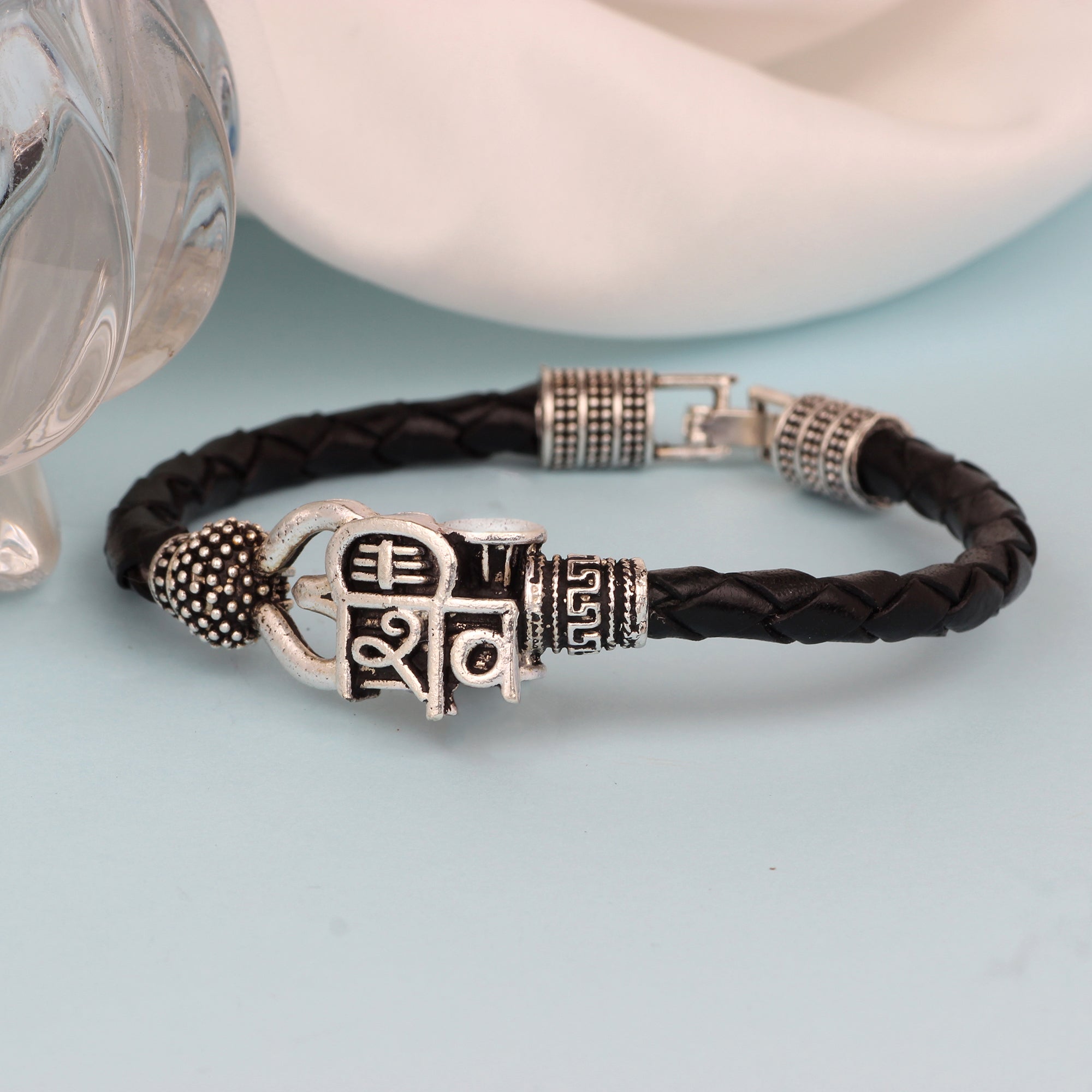 Lord Shiv Trishul Religious Bracelet Kada