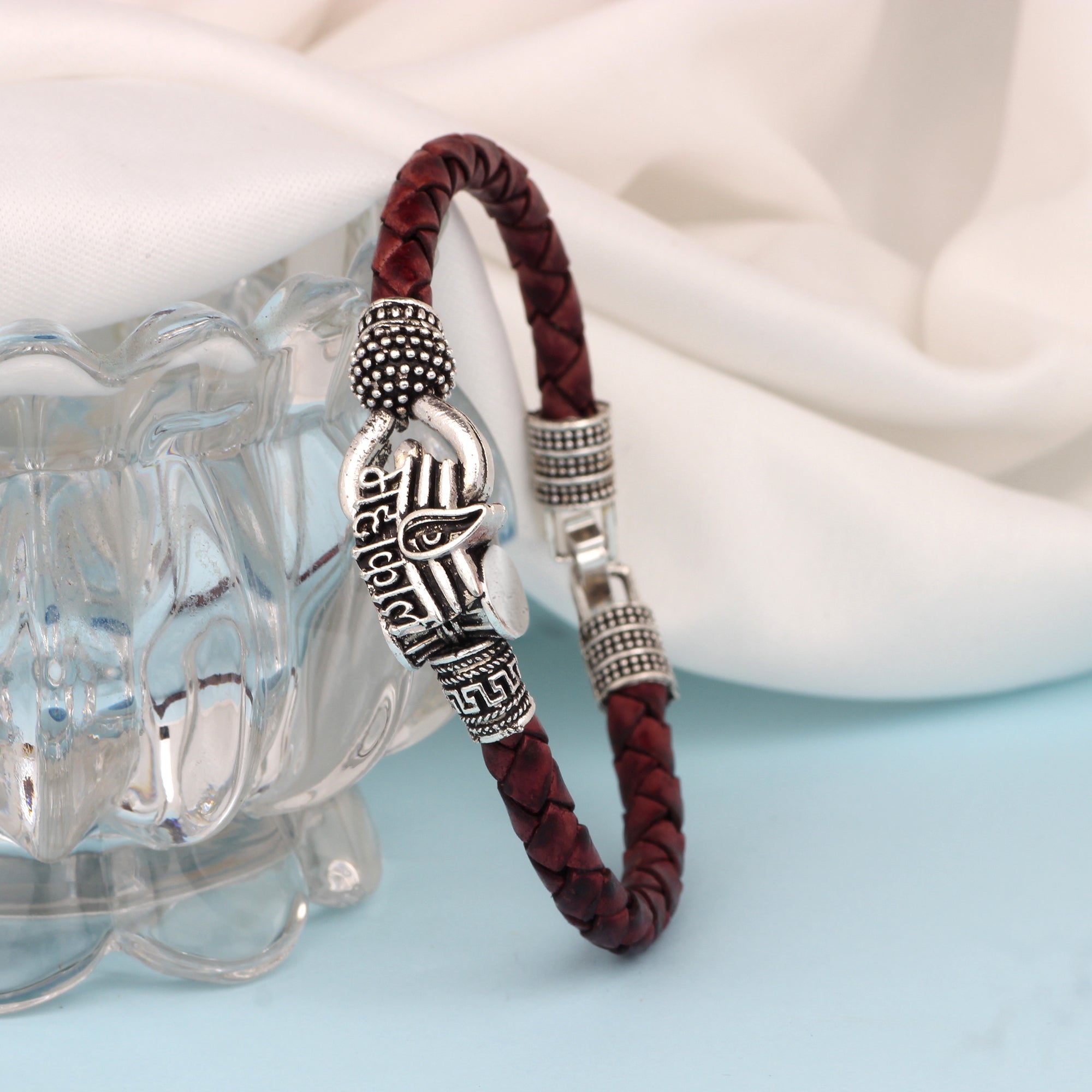 Lord Shiv Trishul Religious Bracelet Kada