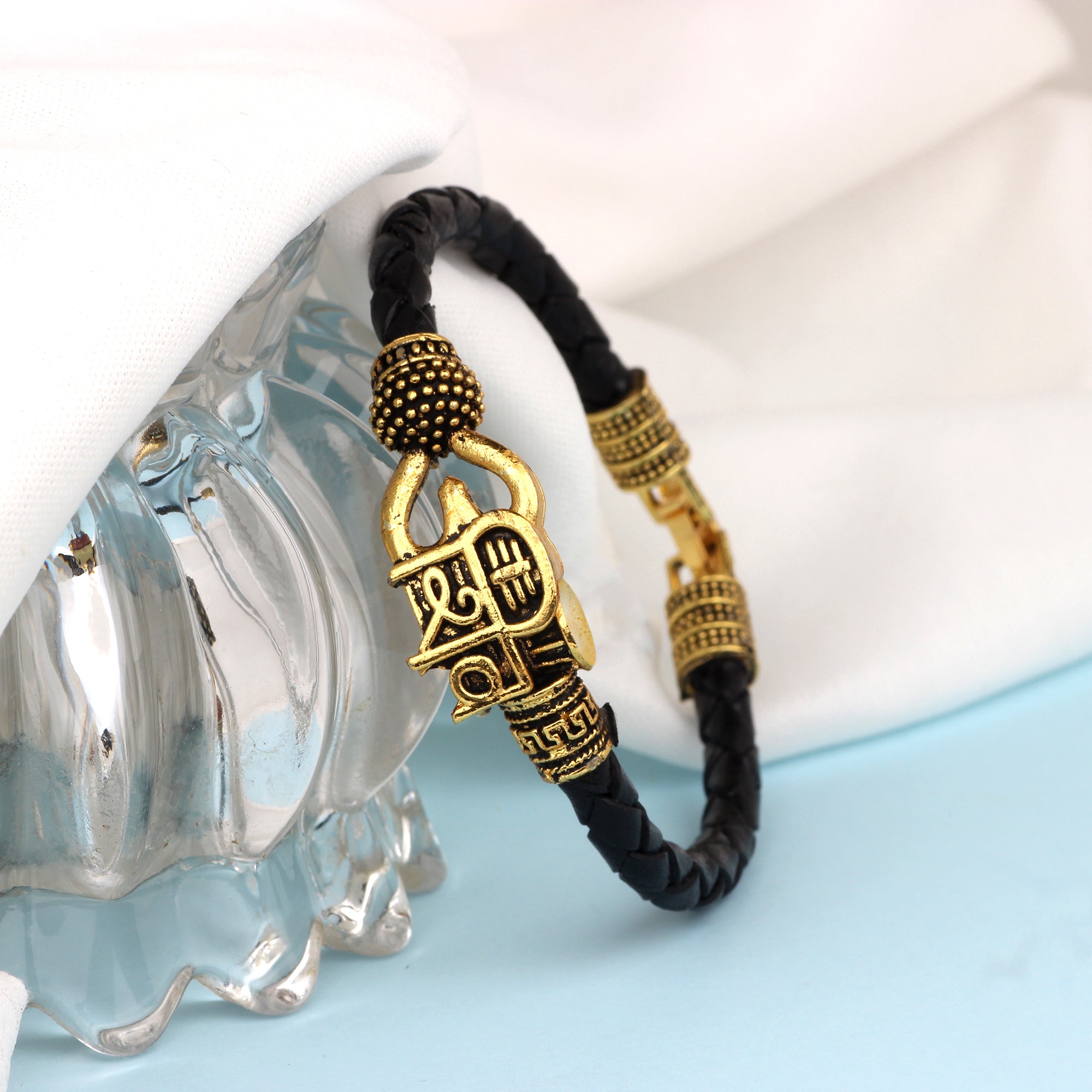 Lord Shiv Trishul Religious Bracelet Kada