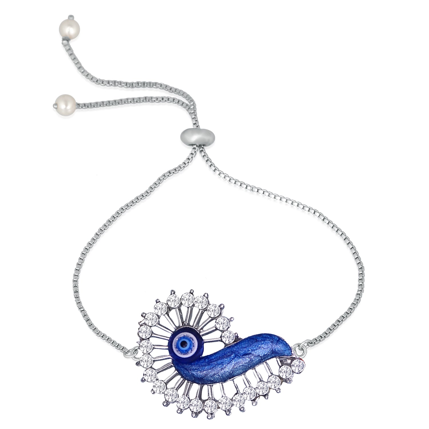 Auspicious Evil Eye Meenakari work Bracelet