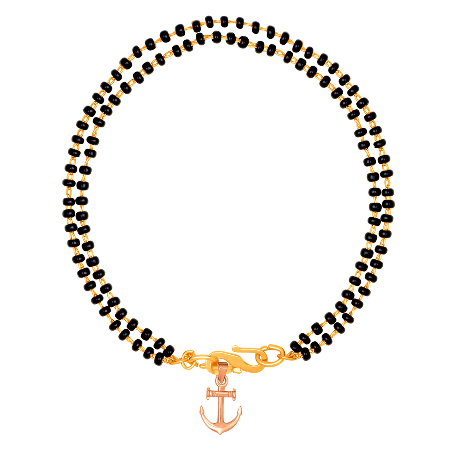 Butterfly Charm Mangalsutra Bracelet