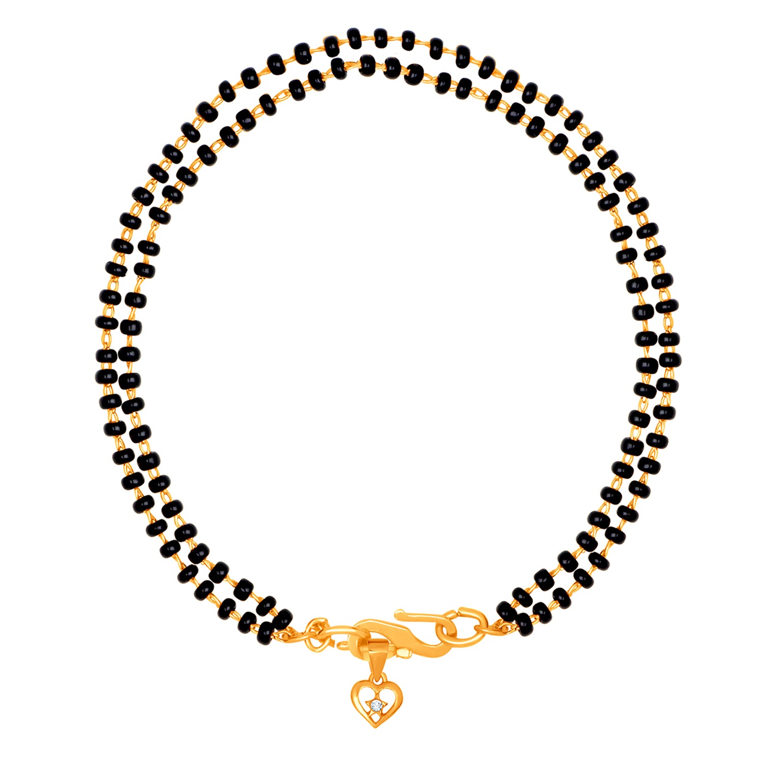 Butterfly Charm Mangalsutra Bracelet