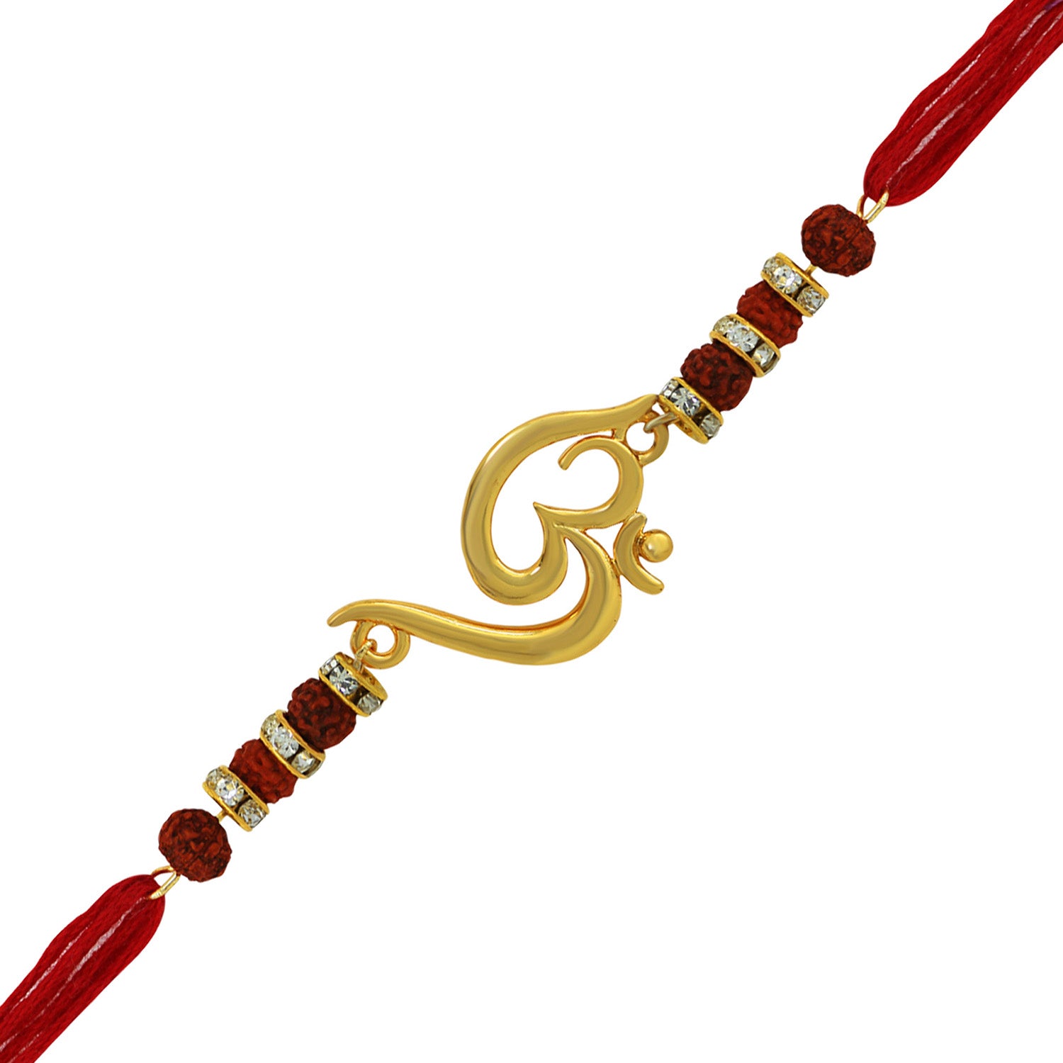 Purely Divine Om Rakhi Bracelet