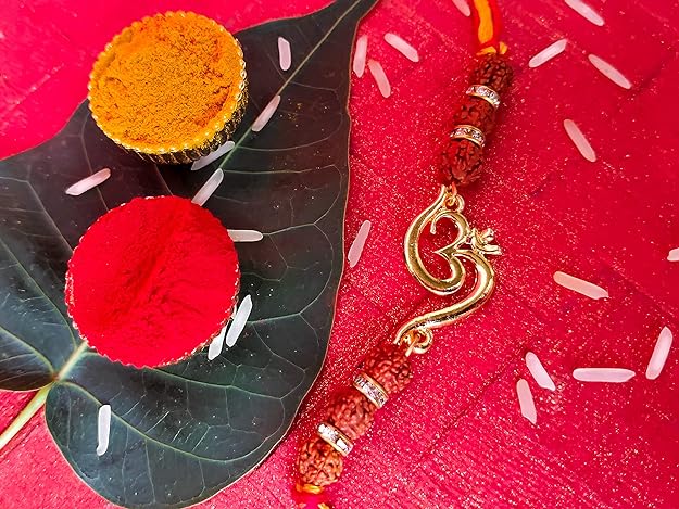Purely Divine Om Rakhi Bracelet