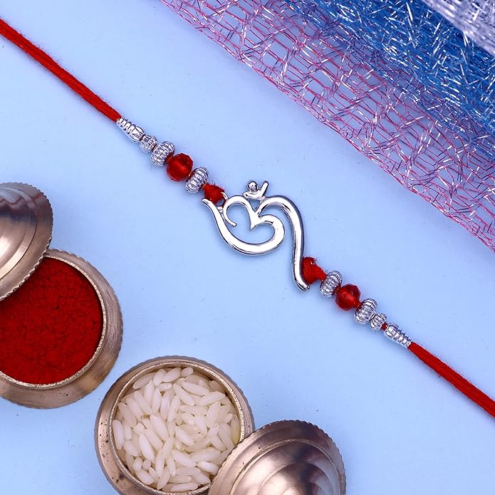 Purely Divine Om Rakhi Bracelet