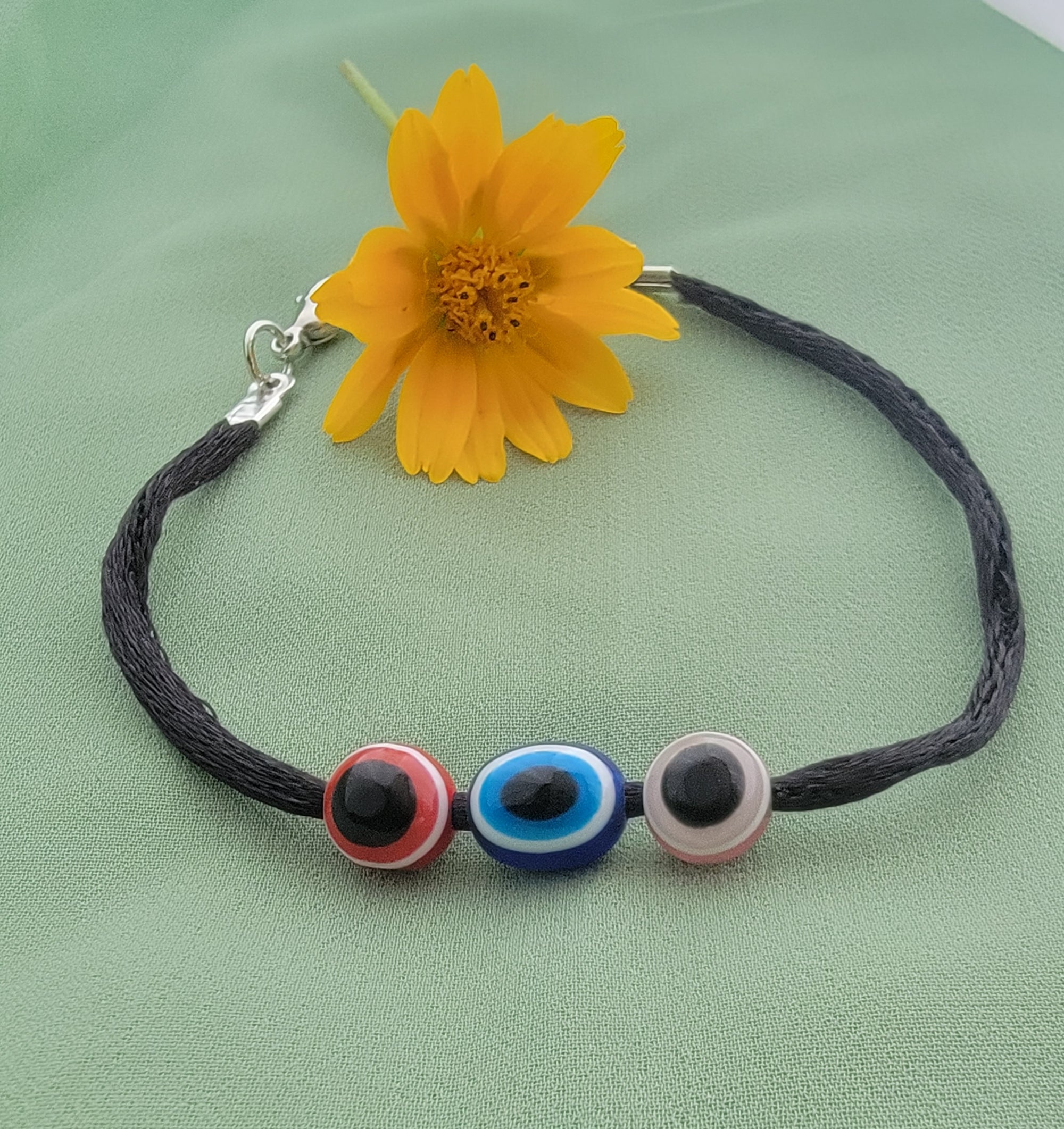 Evil Eye Adjustable Unisex Bracelet