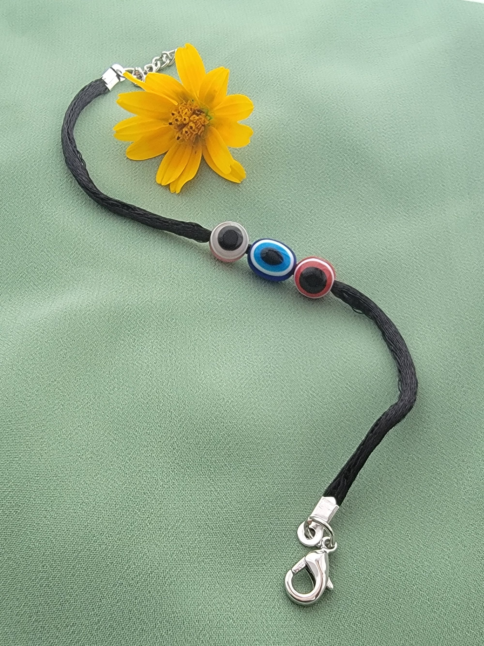 Evil Eye Adjustable Unisex Bracelet