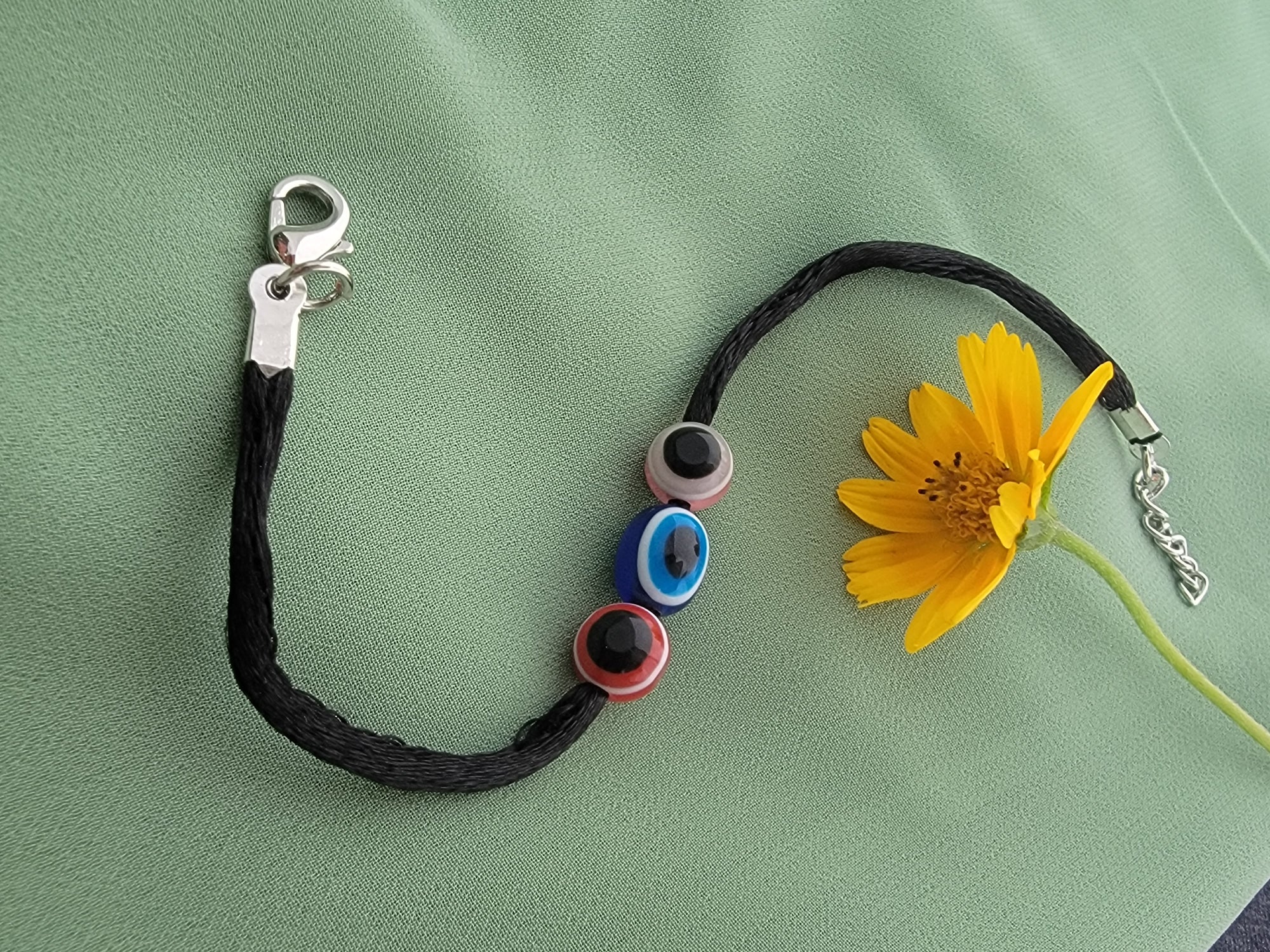 Evil Eye Adjustable Unisex Bracelet