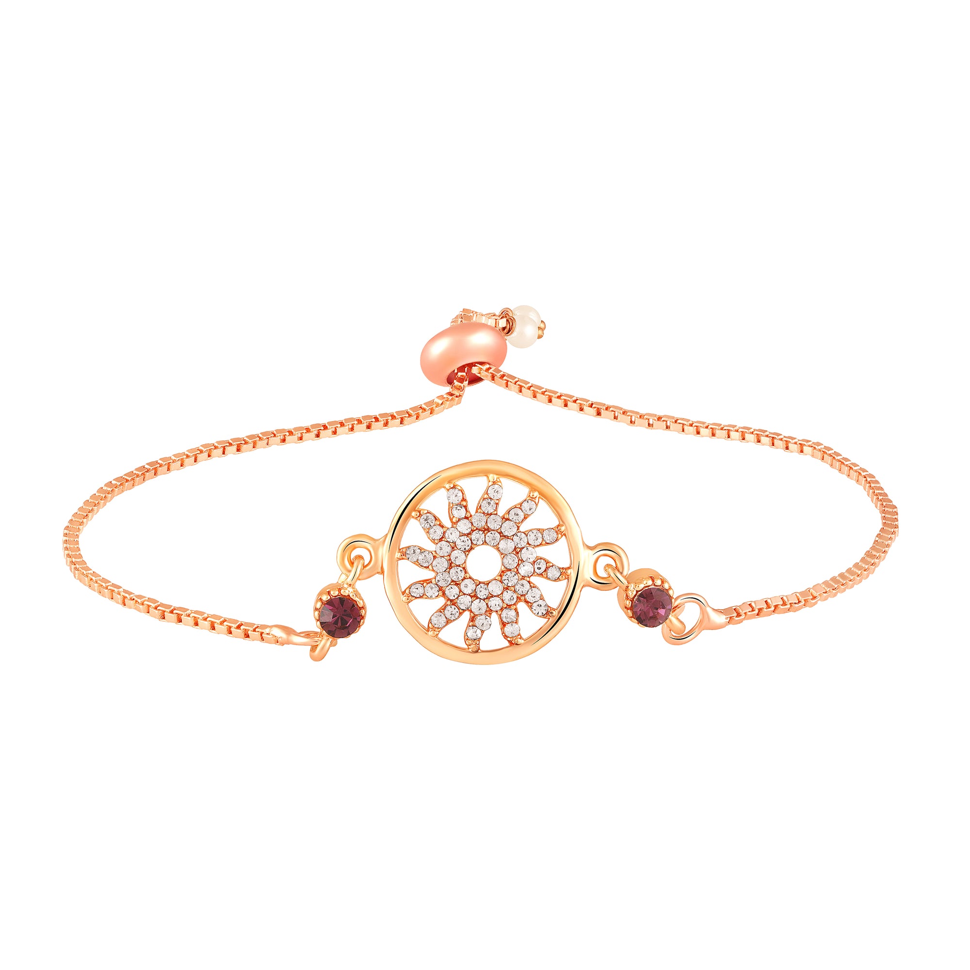 Circular Design Adjustable Bracelet