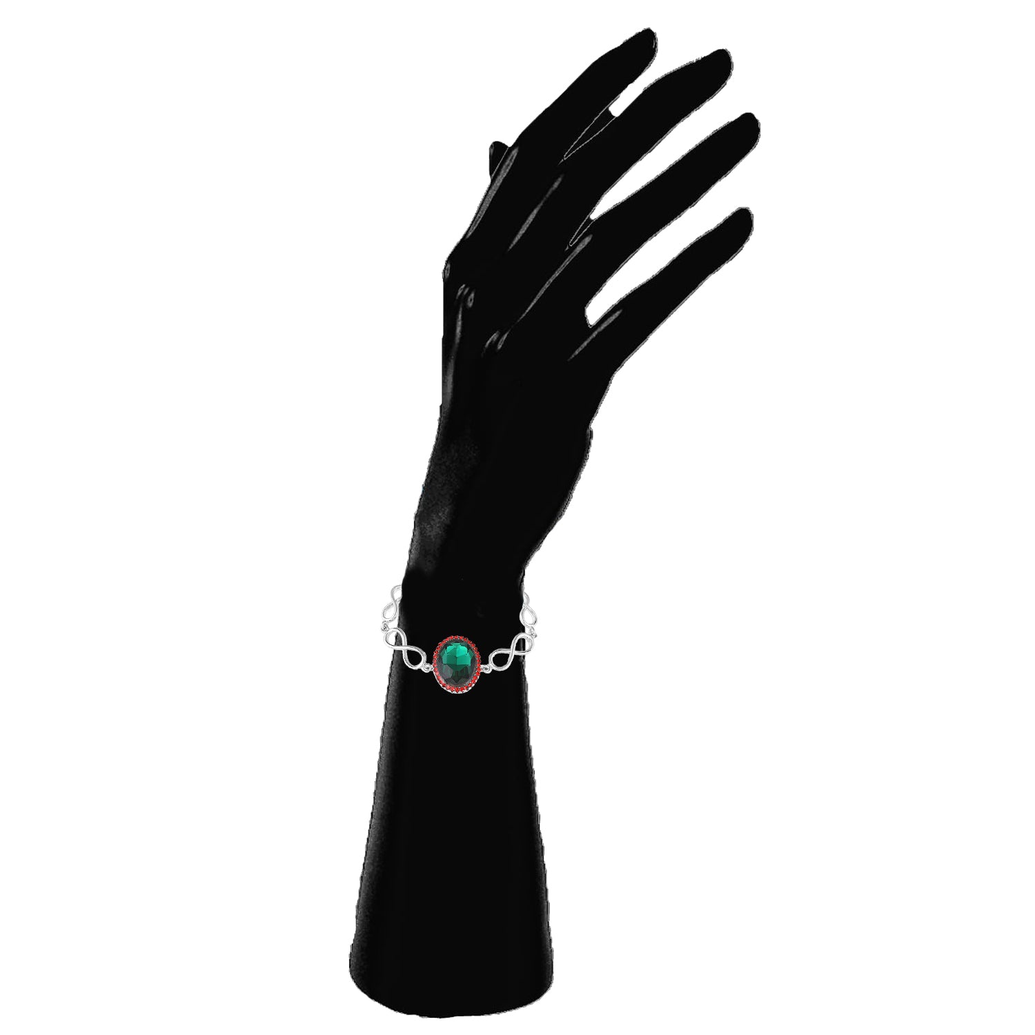 Blue Stone Studded Adjustable Bracelet