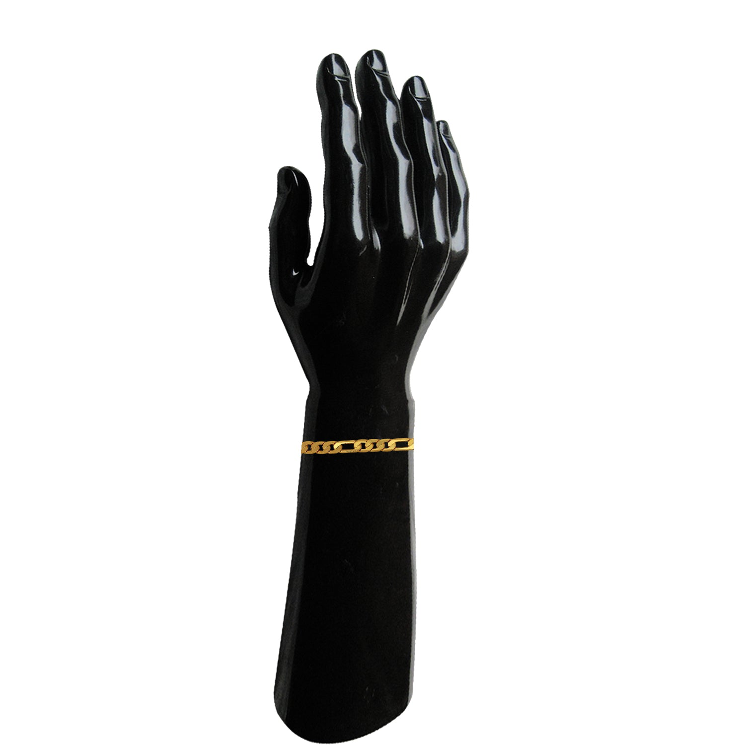 Micron Gold Plated Mens Bracelet