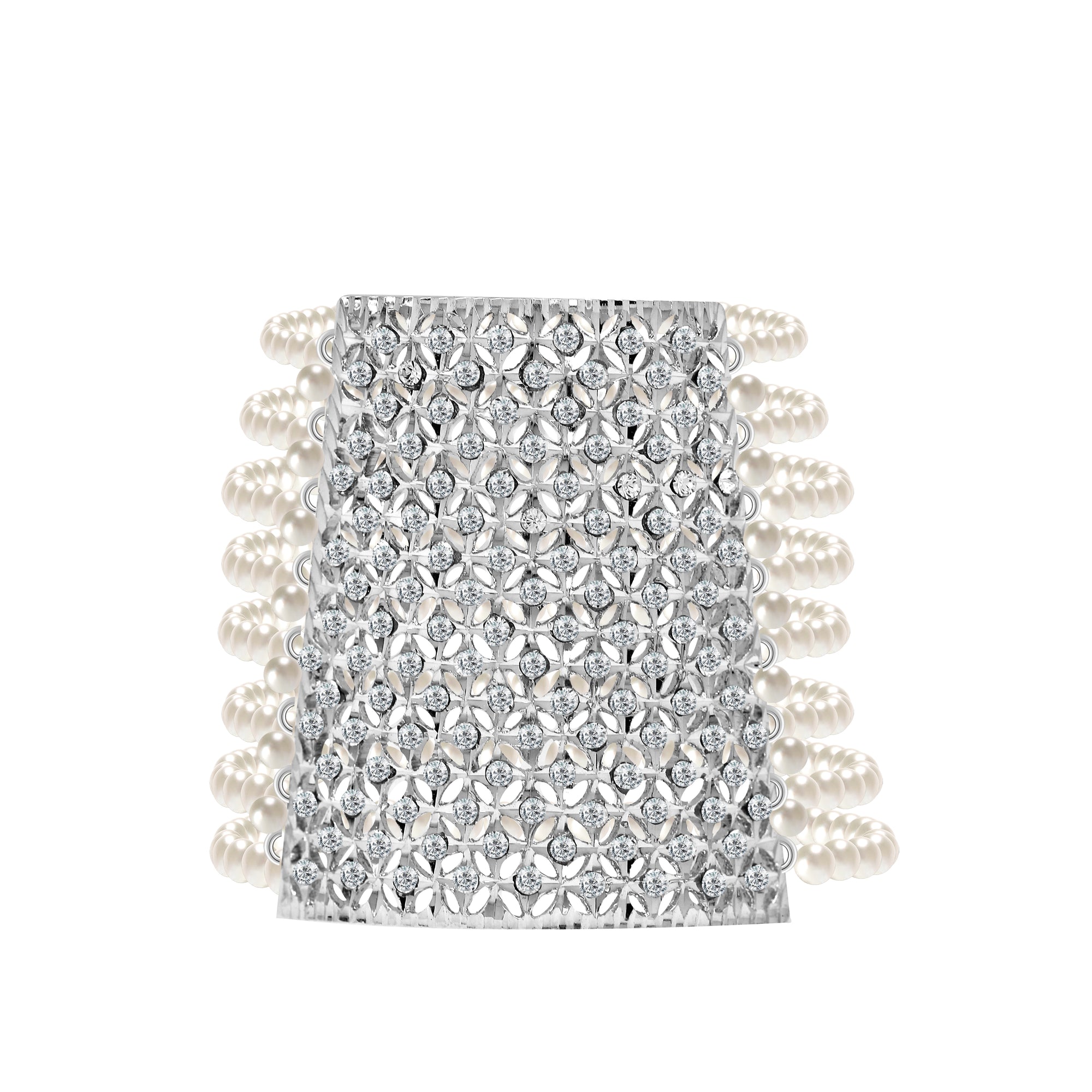 Dazzling Broad Bracelet