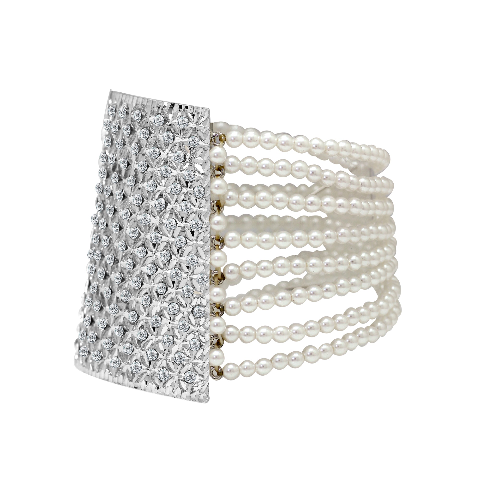 Dazzling Broad Bracelet