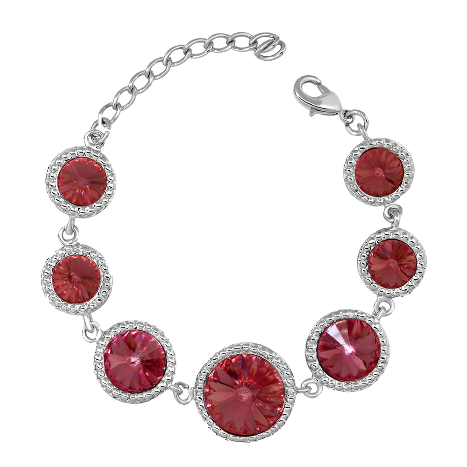 Pink Crystal Bracelet