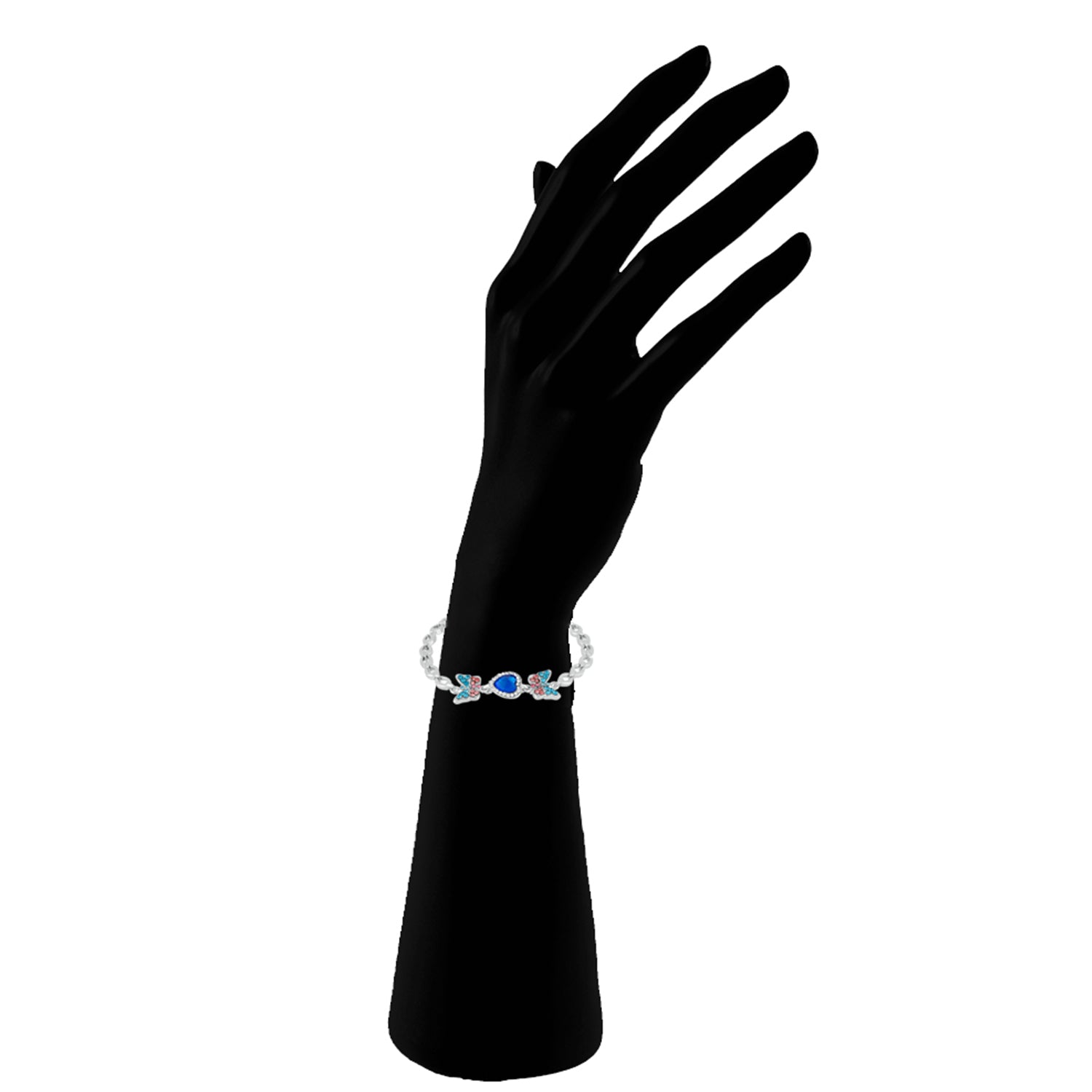 Heart and Butterfly Bracelet