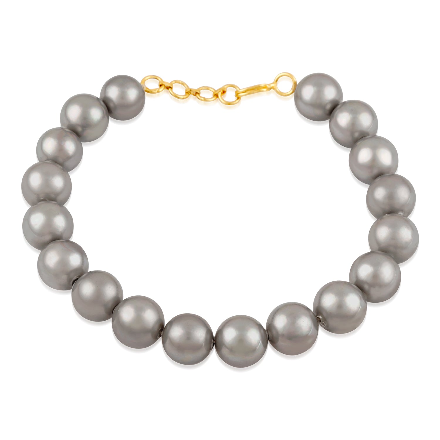 Exquisite Cream Beads Bracelet