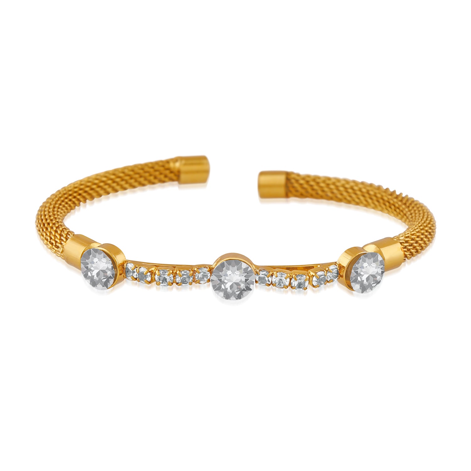 Dazzling Crystals Adjustable Kada