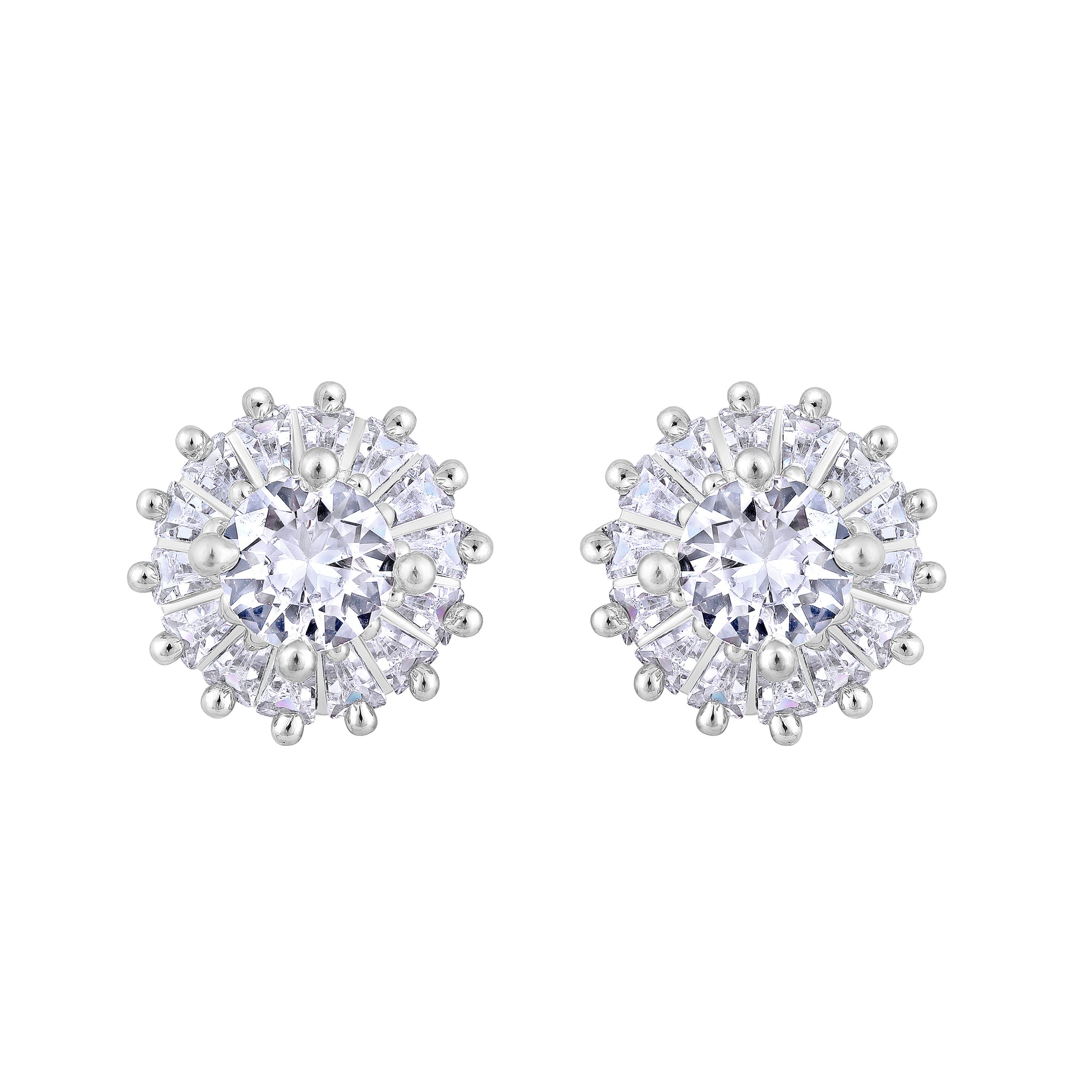 American Diamond Studed Earrings for Women