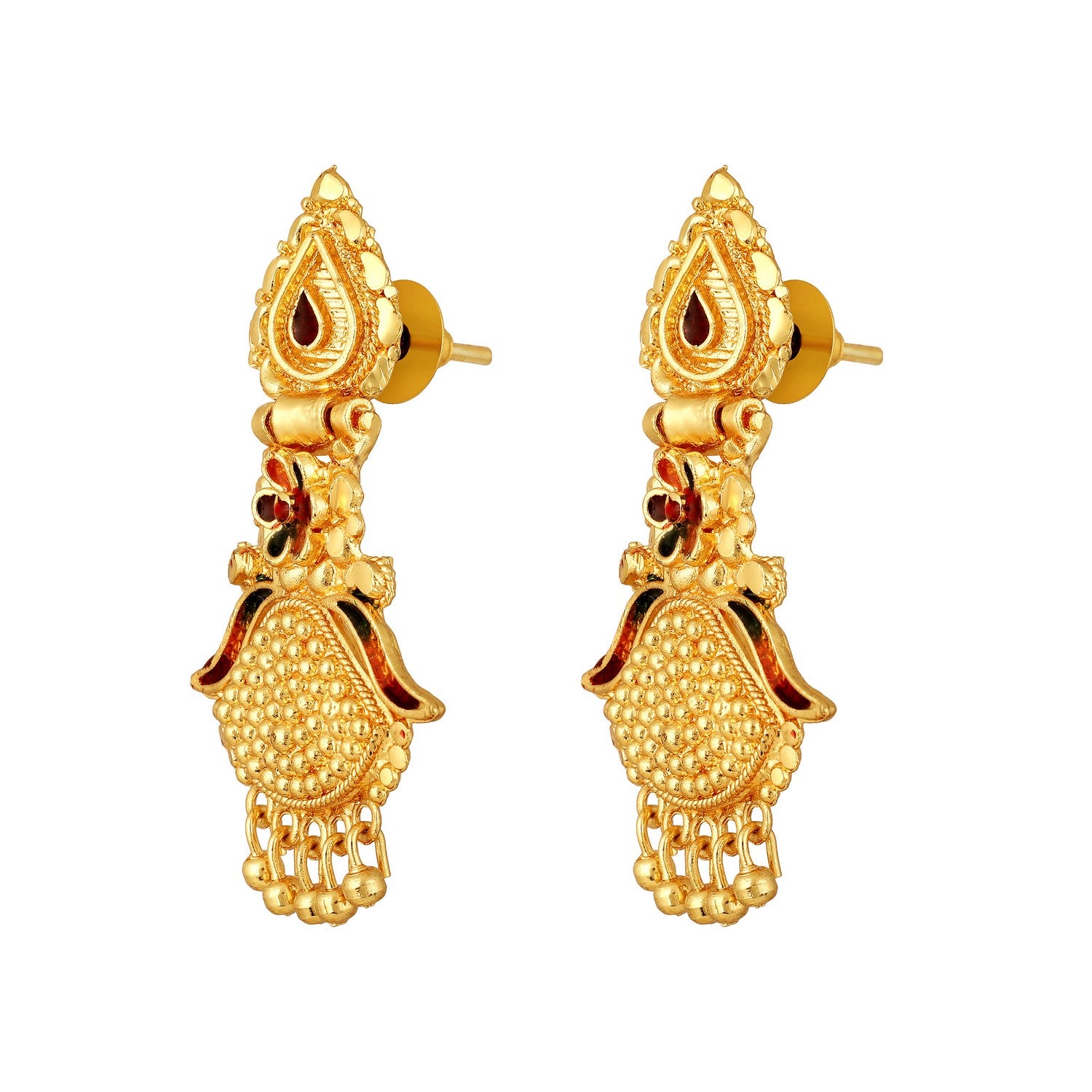 Traditional Meenakari Work Necklace Set