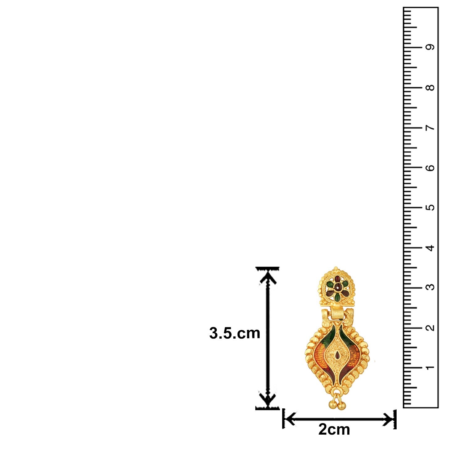 Colourful Peacock Shaped Meenakari Work Traditional Necklace Set