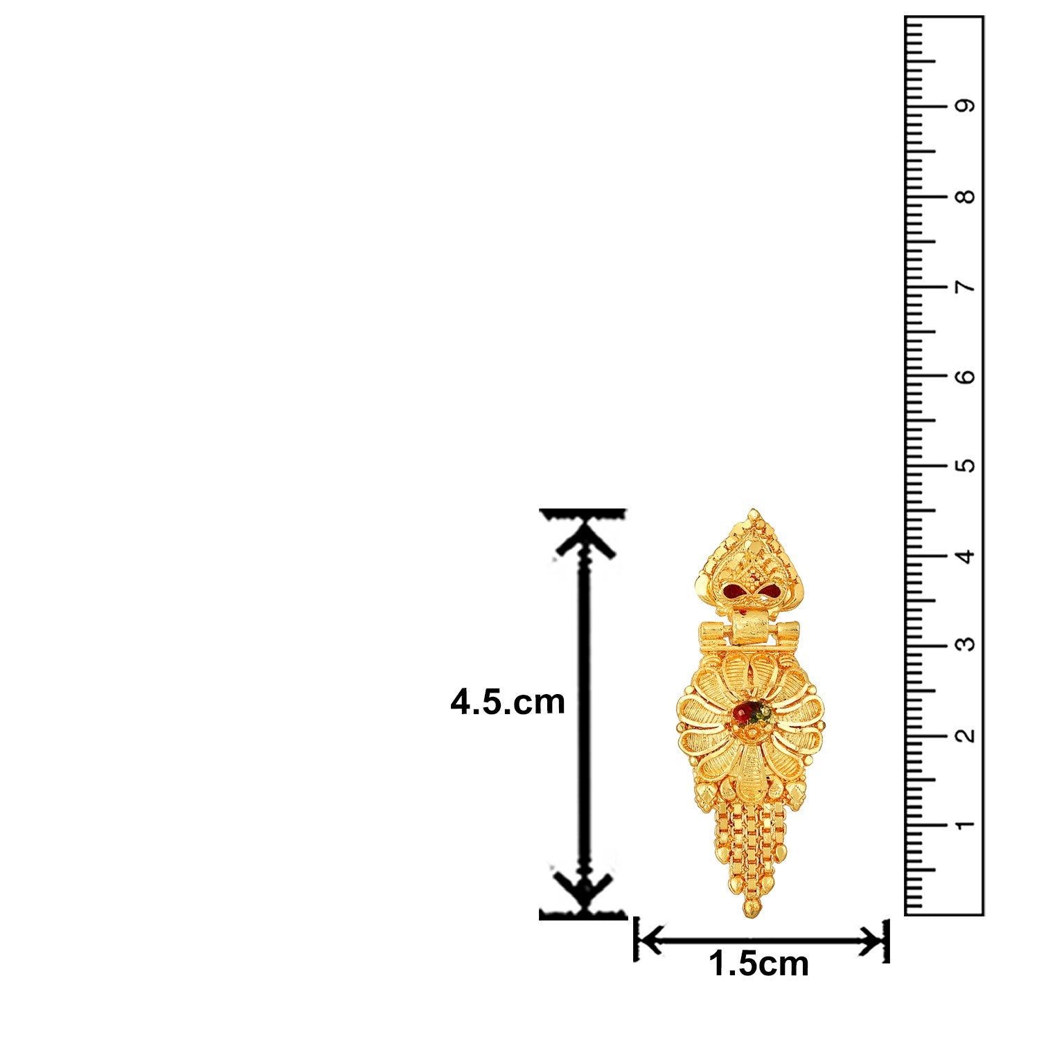 Traditional Floral Multicolour Meenakari Work Necklace Set