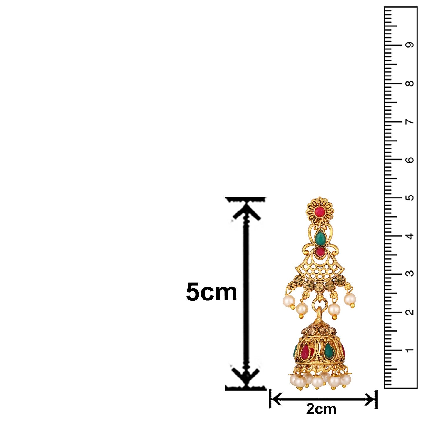 Traditional Multicolour White Kundan Choker Necklace Set