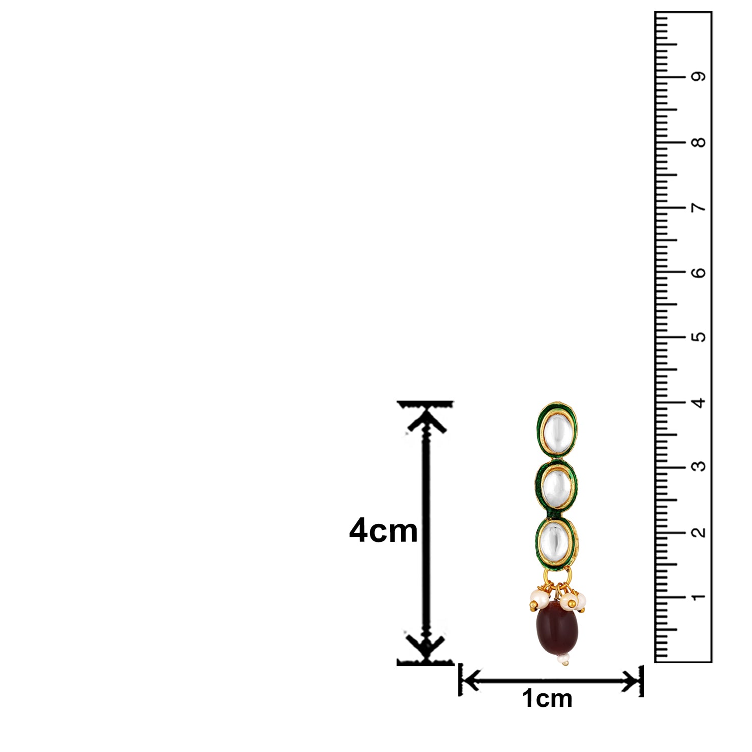 Meenakari Work Multicolur Pearls kundan Chokar Necklace Set