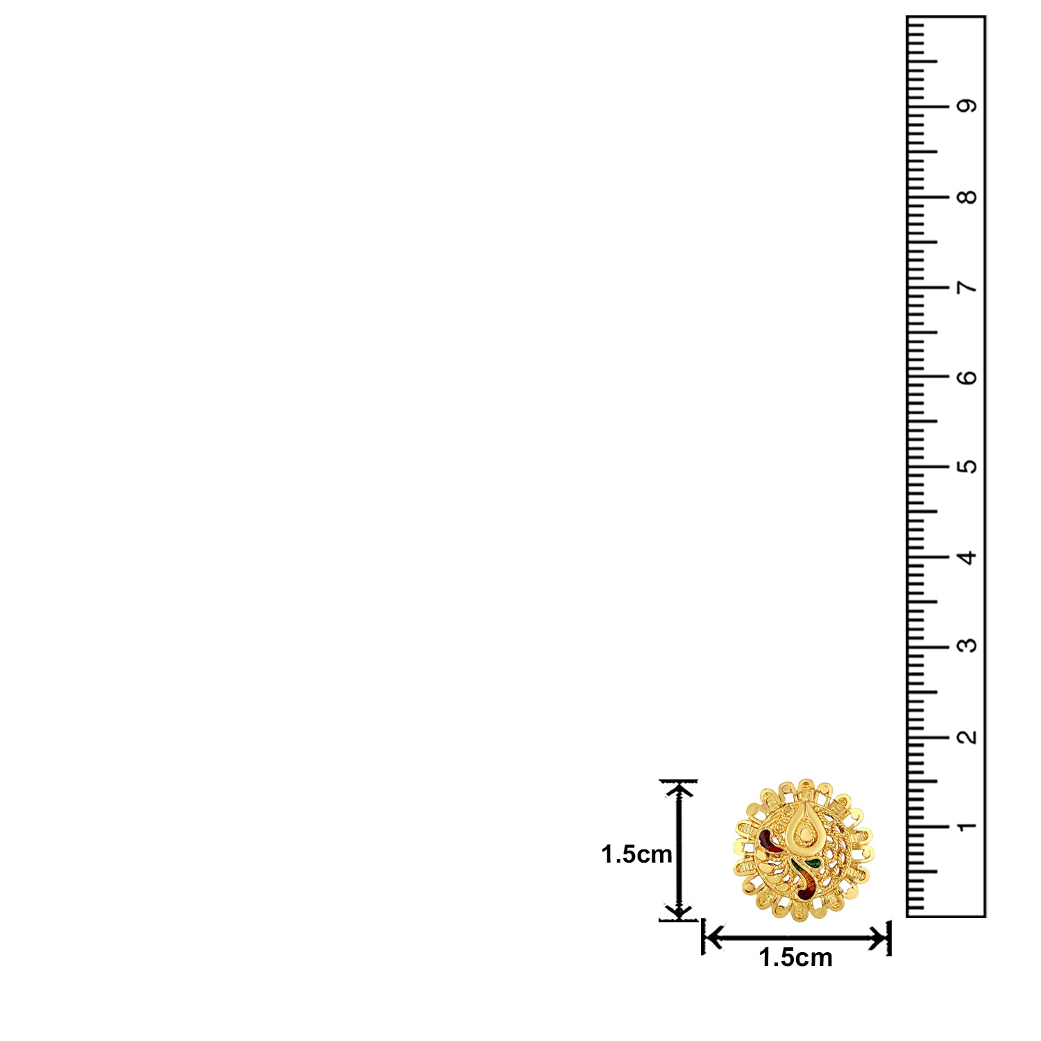 Multicoloured Meenakari Work Necklace Set