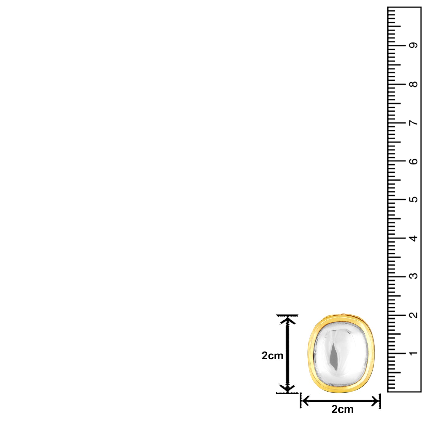 White Kundan Necklace Set