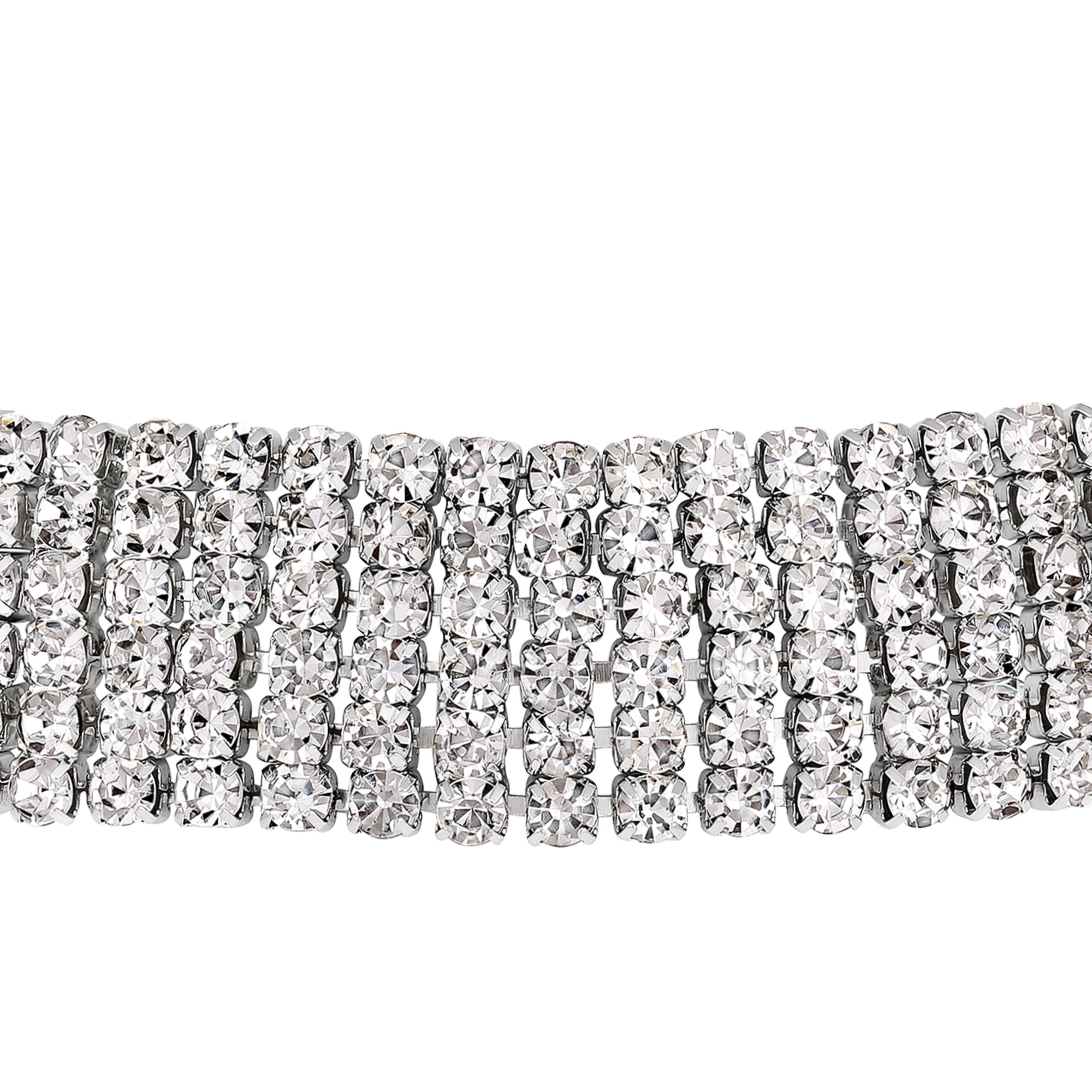 Rose Studed Chokar Necklace Set