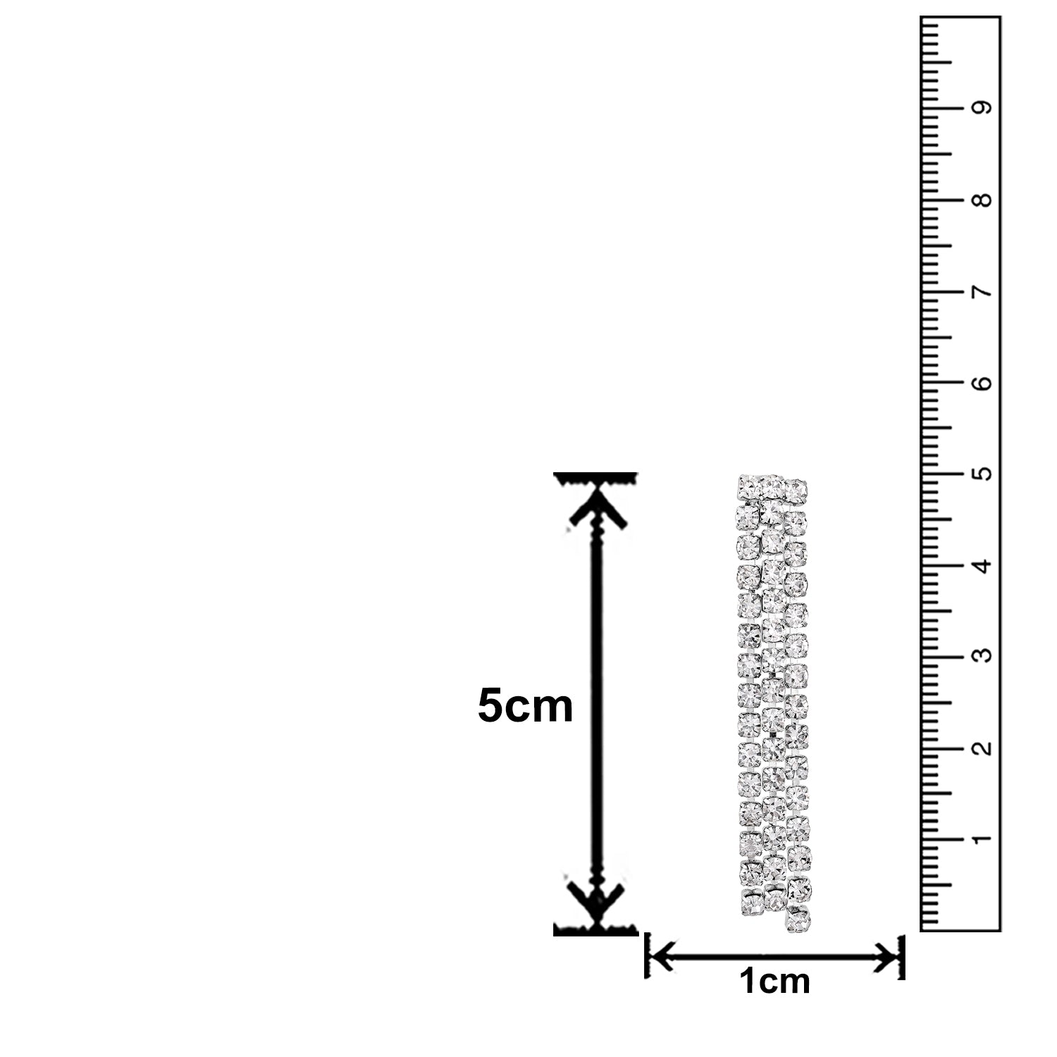 Rose Studed Chokar Necklace Set