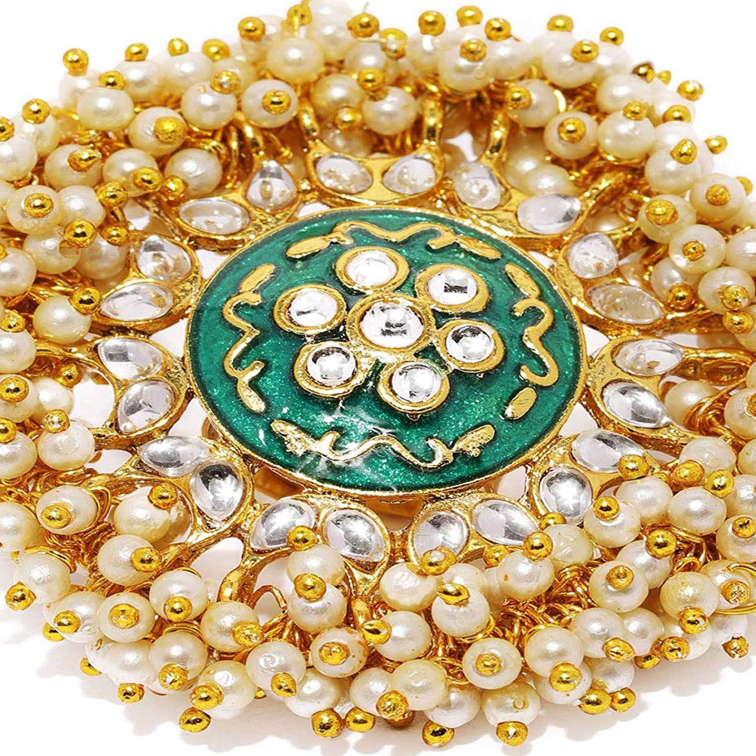 Traditional Meenakari Adjustable Finger Ring