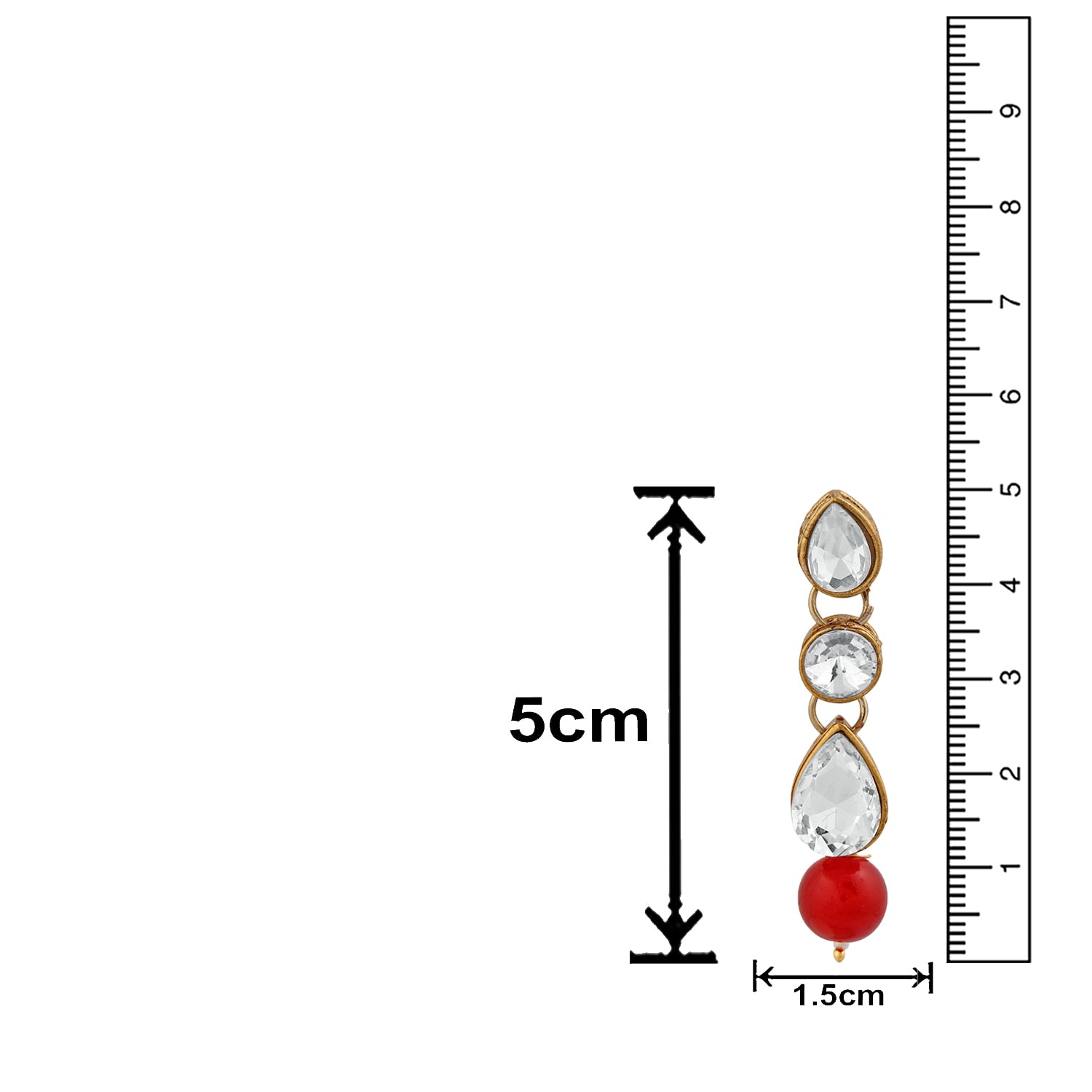 Traditional  Black Beads White Kundan Layered Floral Necklace set