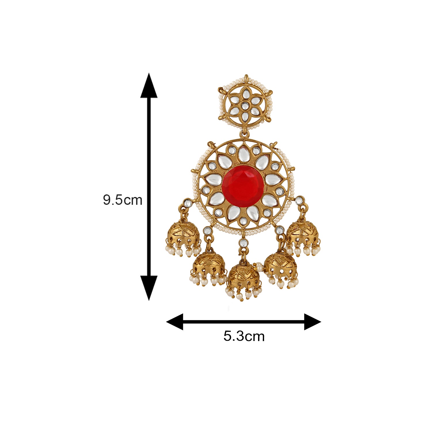 Dangler Jhumka Traditional Earrings