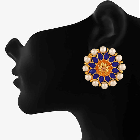 Traditional Floral Earring