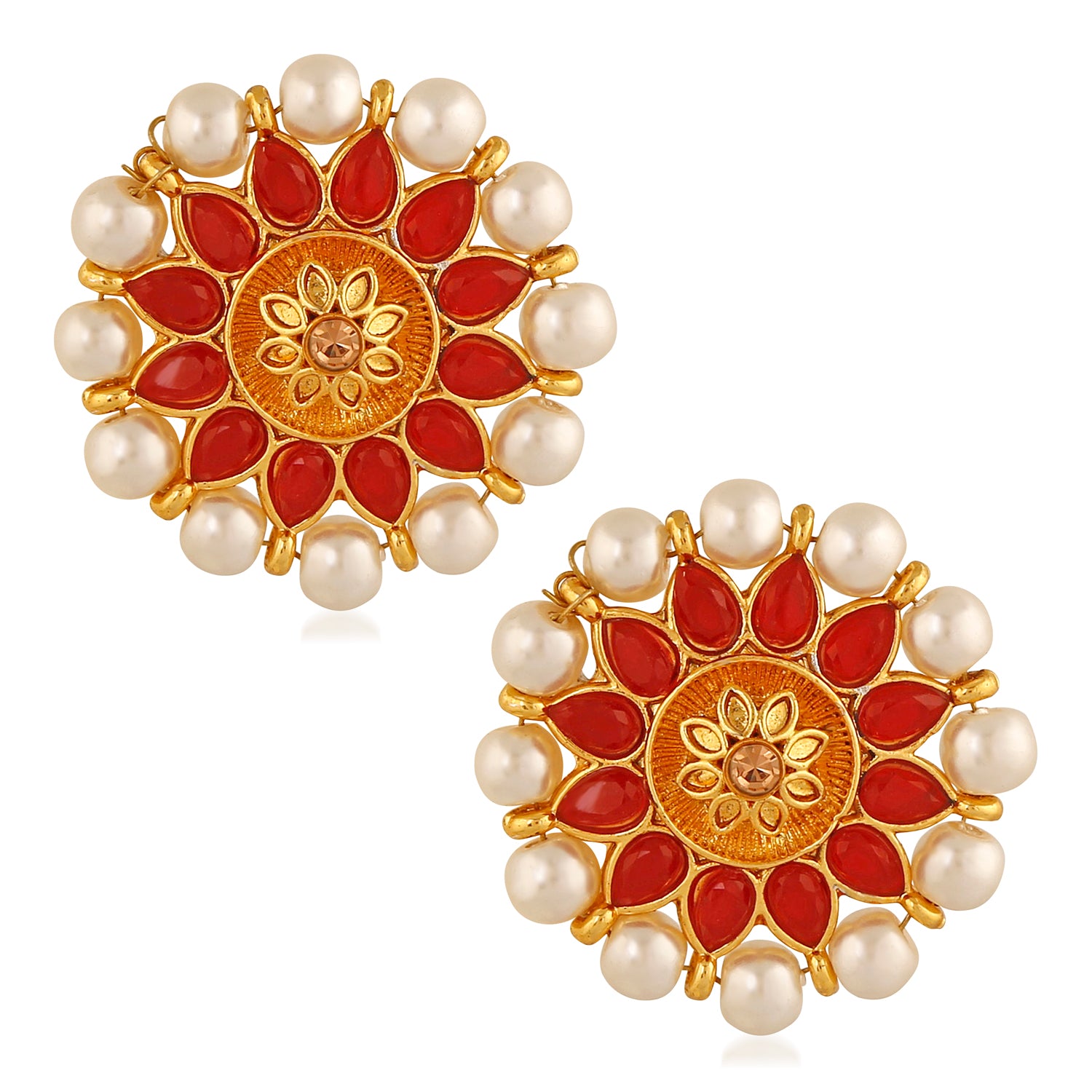 Traditional Floral Earring